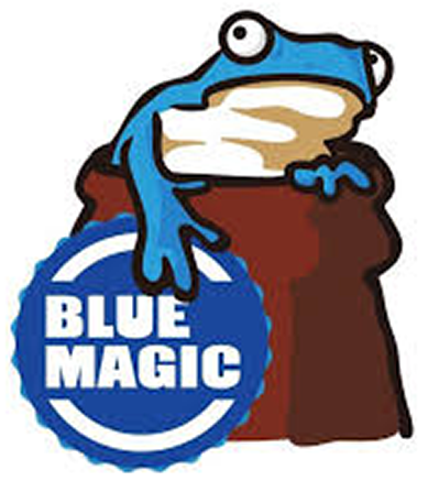 BLUE MAGICのロゴマーク