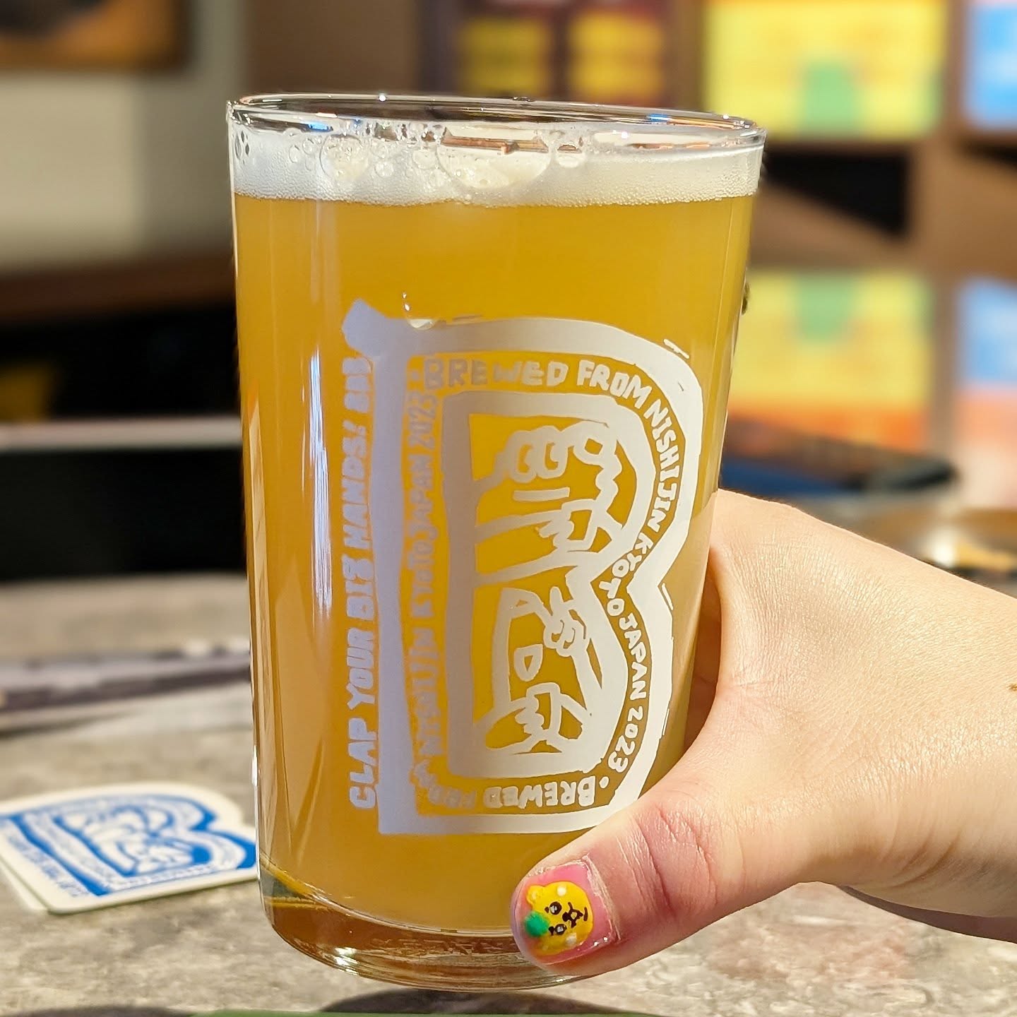 山本ホップが頂いたBighand Bros. Beerの「CALDERITE DIPA」