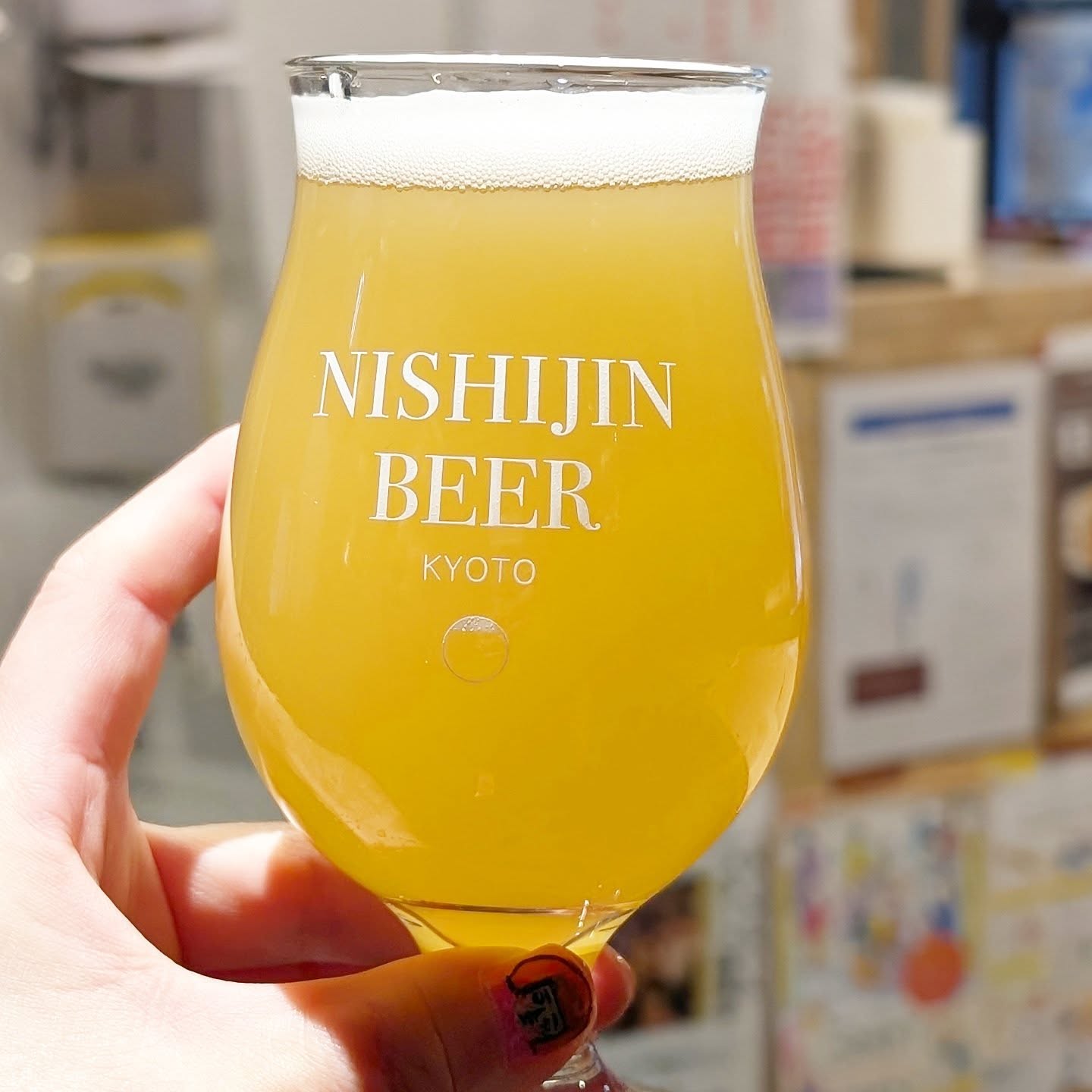 山本ホップが頂いた西陣麦酒の「白夜にレモンエール Session Wheat Ale」
