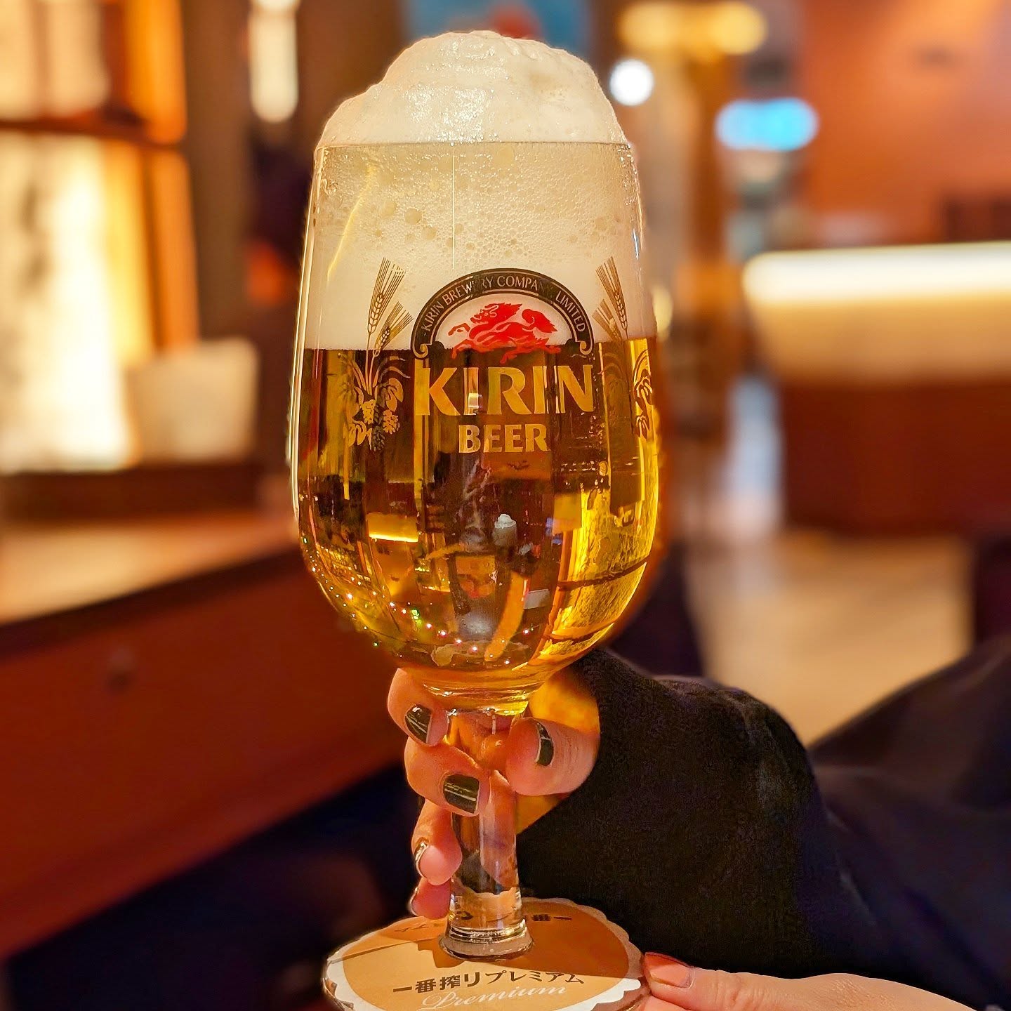 山本ホップが頂いたキリンビールの「キリン一番搾りプレミアム」