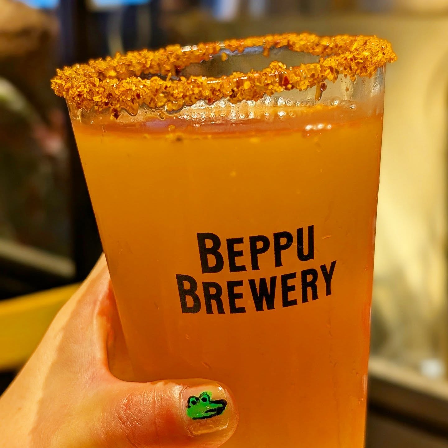 山本ホップが頂いたBEPPU BREWERYの「Familia Michelada ファミリアミチェラーダ」