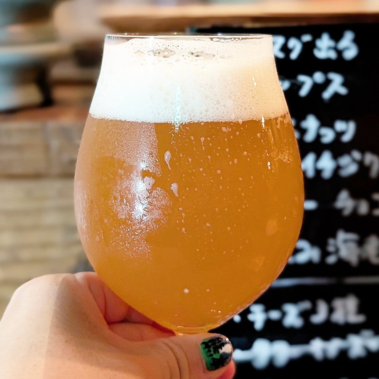 山本ホップが頂いたBrewing100の「百花繚乱 すぷりんぐだね」