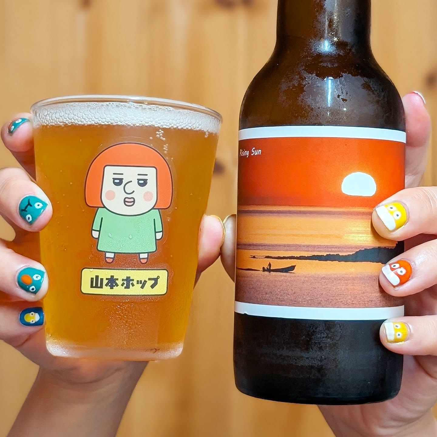 山本ホップが頂いた美深白樺ブルワリーの「Rising Sun ゴールデンエール」