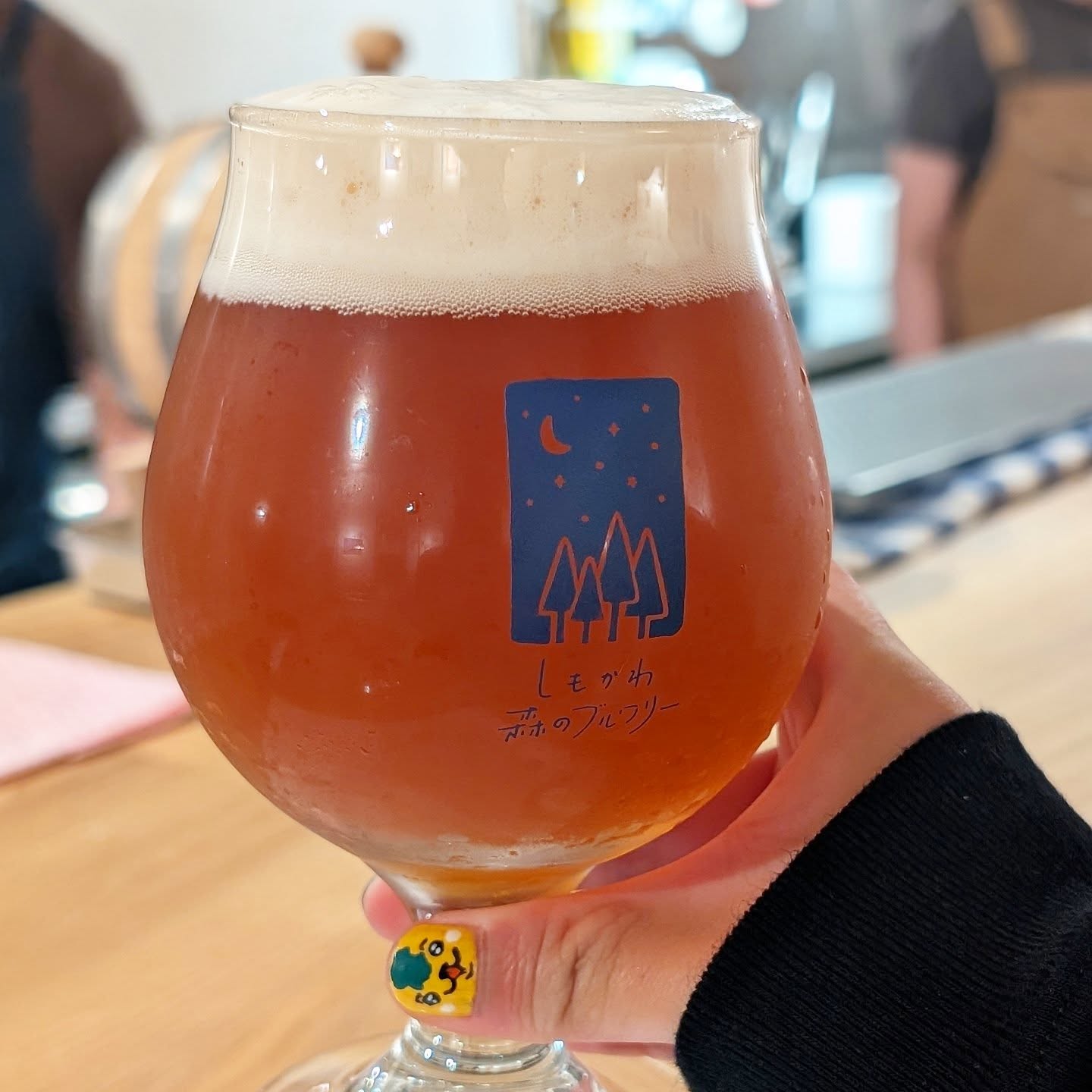 山本ホップが頂いたしもかわ森のブルワリーの「アルタイル」