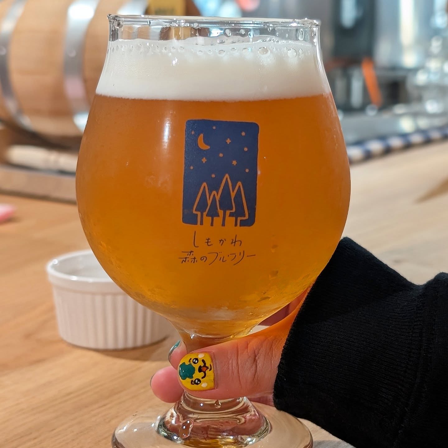 山本ホップが頂いたしもかわ森のブルワリーの「ペテルギウス」