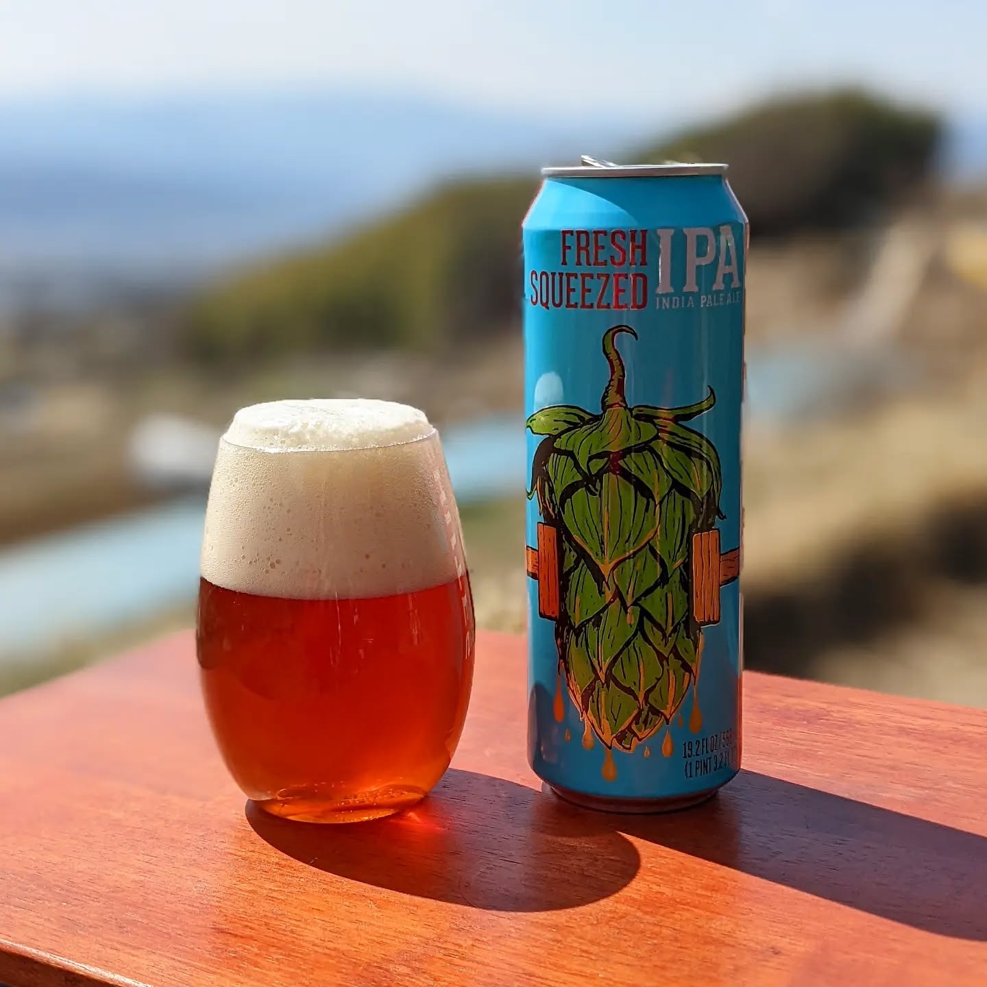 山本ホップが頂いたDESCHUTESの「フレッシュスクイーズド IPA」