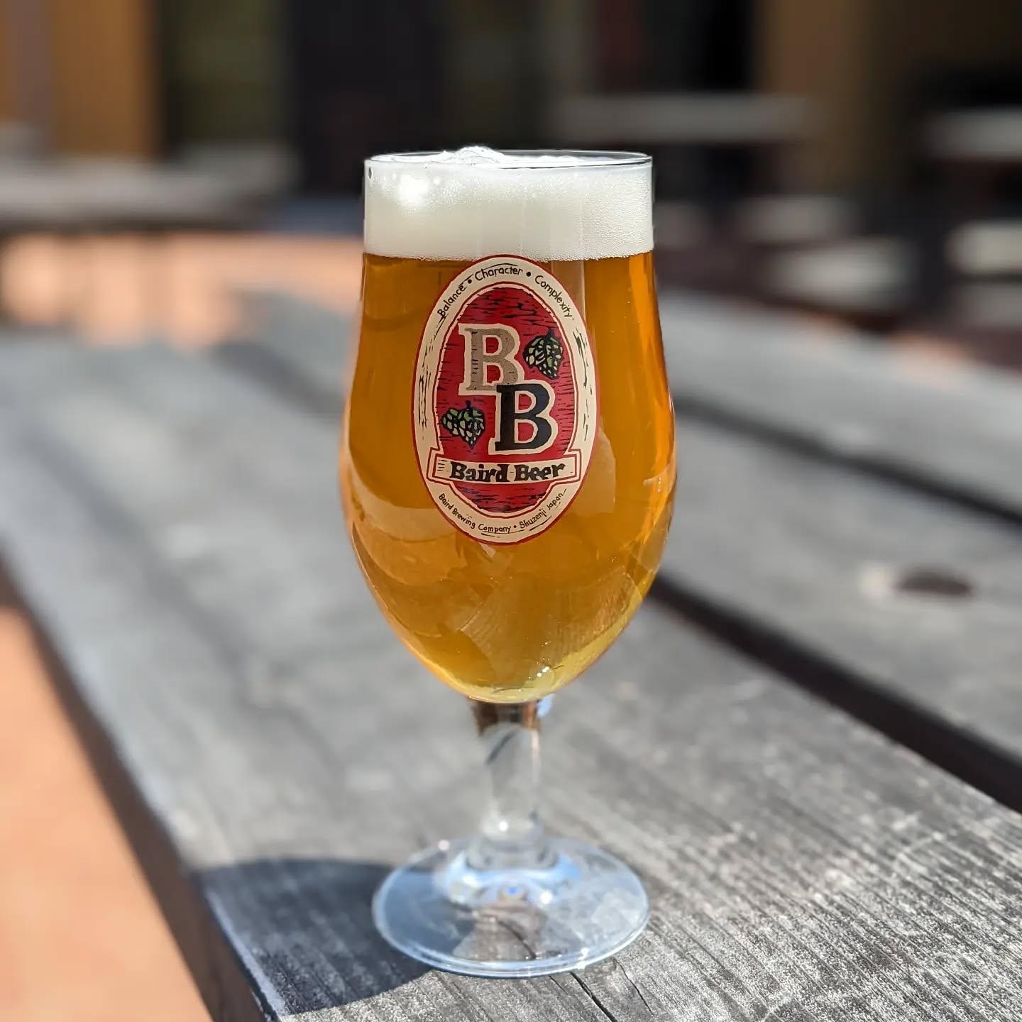 山本ホップが頂いたBaird Beerの「無礼講時間 ストロングゴールデンエール」
