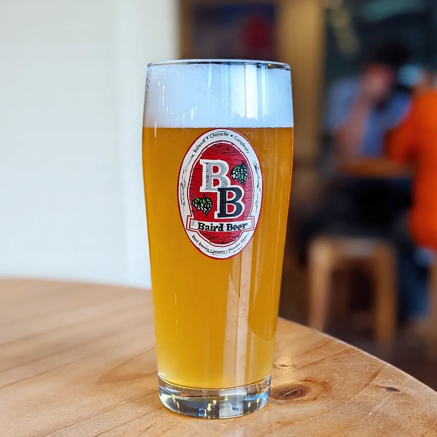山本ホップが頂いたBaird Beerの「ウィートキングウィット」