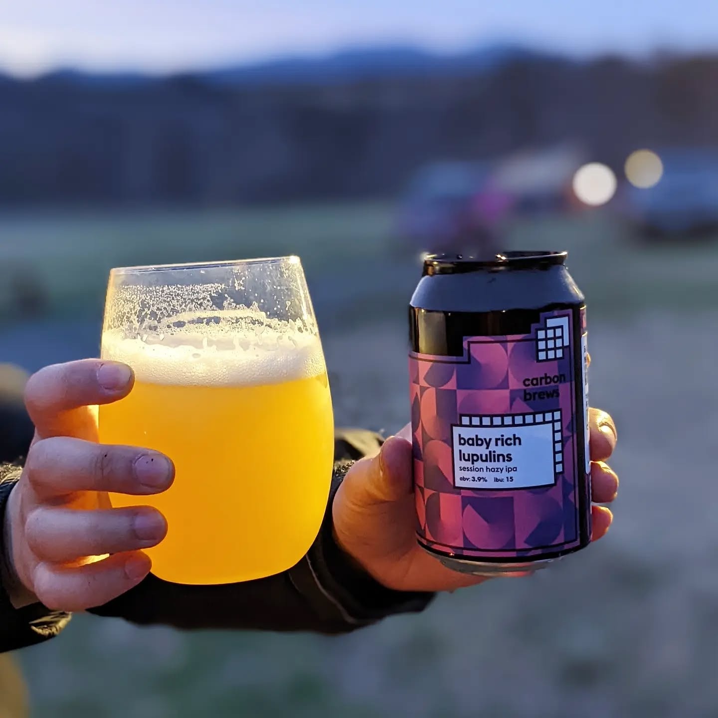 山本ホップが頂いたCarbon Brewsの「baby rich lupulins」