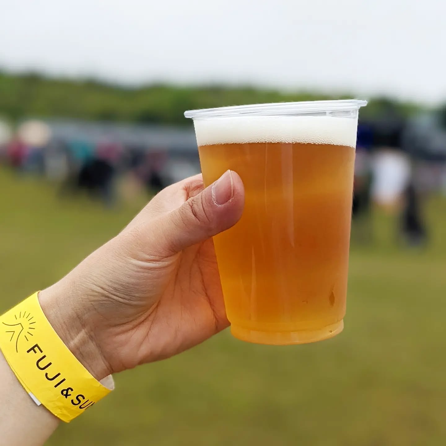 山本ホップが頂いたFUJIYAMA HUNTER'S BEERの「COLD IPA in FUJI&SUN」