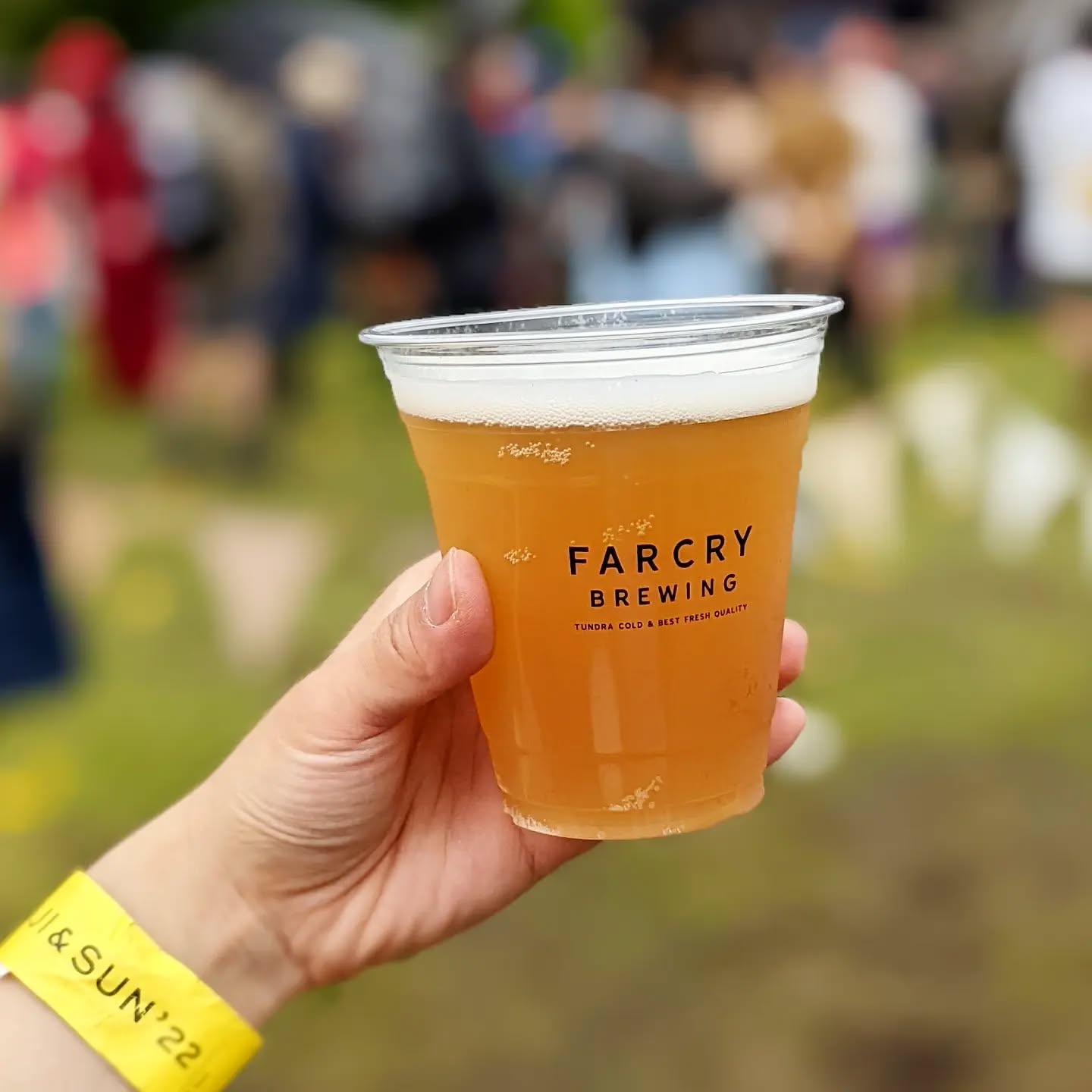 山本ホップが頂いたFARCRY BREWINGの「Golden Ale in FUJI & SUN in FUJI & SUN」