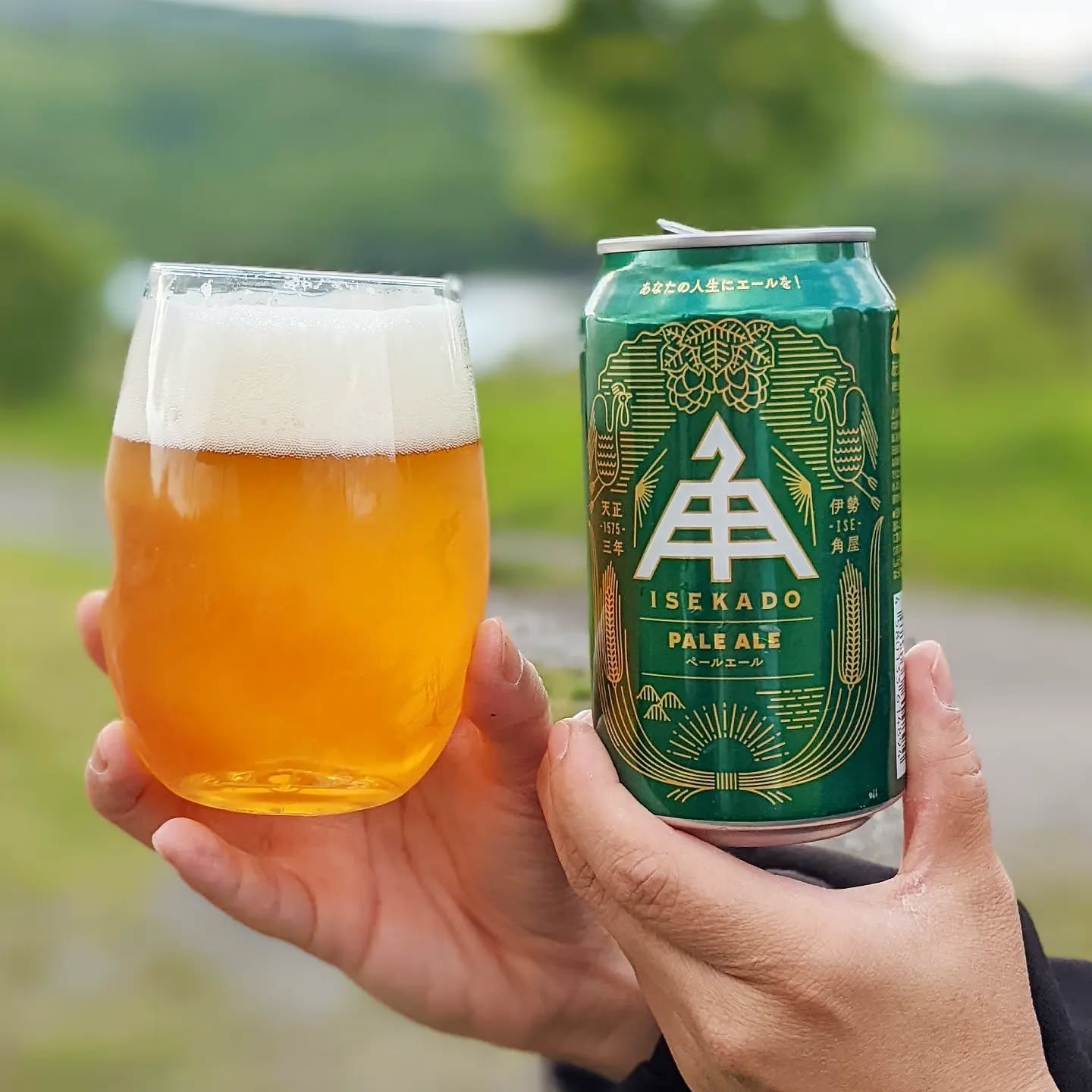 山本ホップが頂いた伊勢角屋麦酒の「PALE ALE」