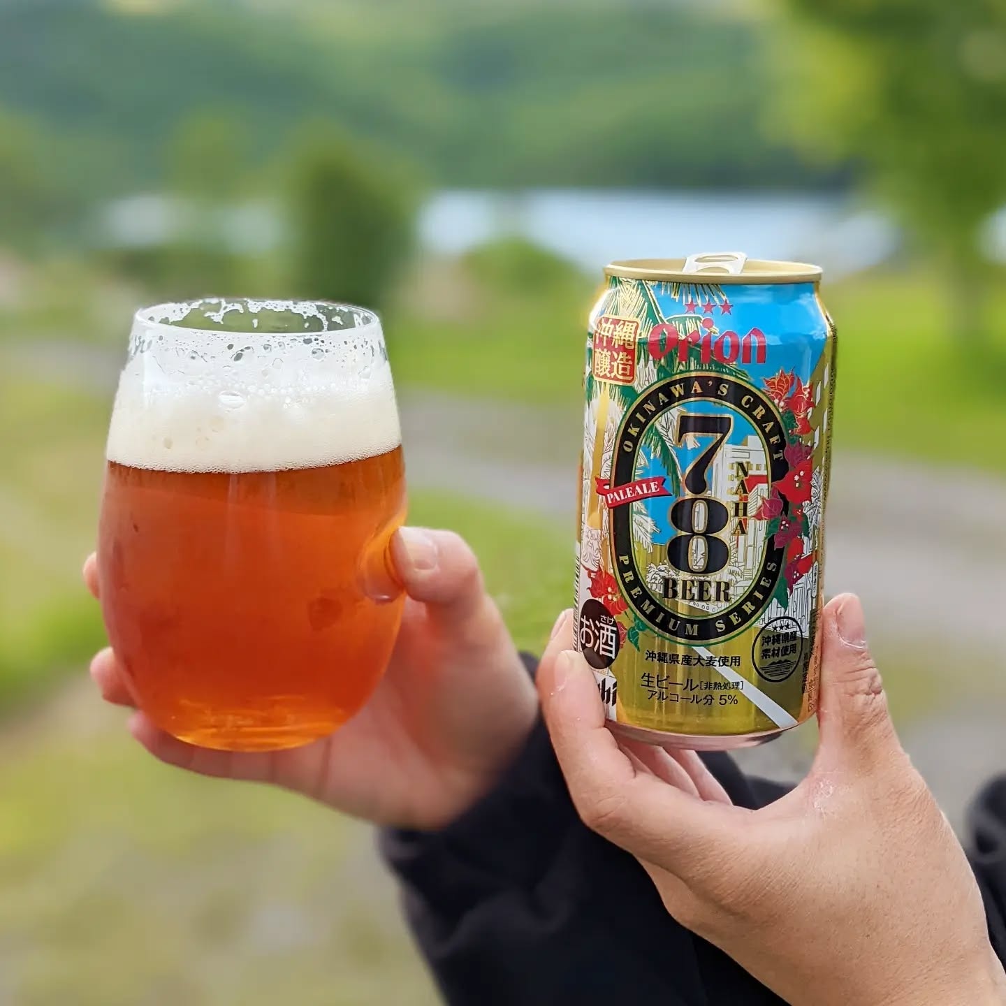 山本ホップが頂いたオリオンビールの「78 PALEALE」