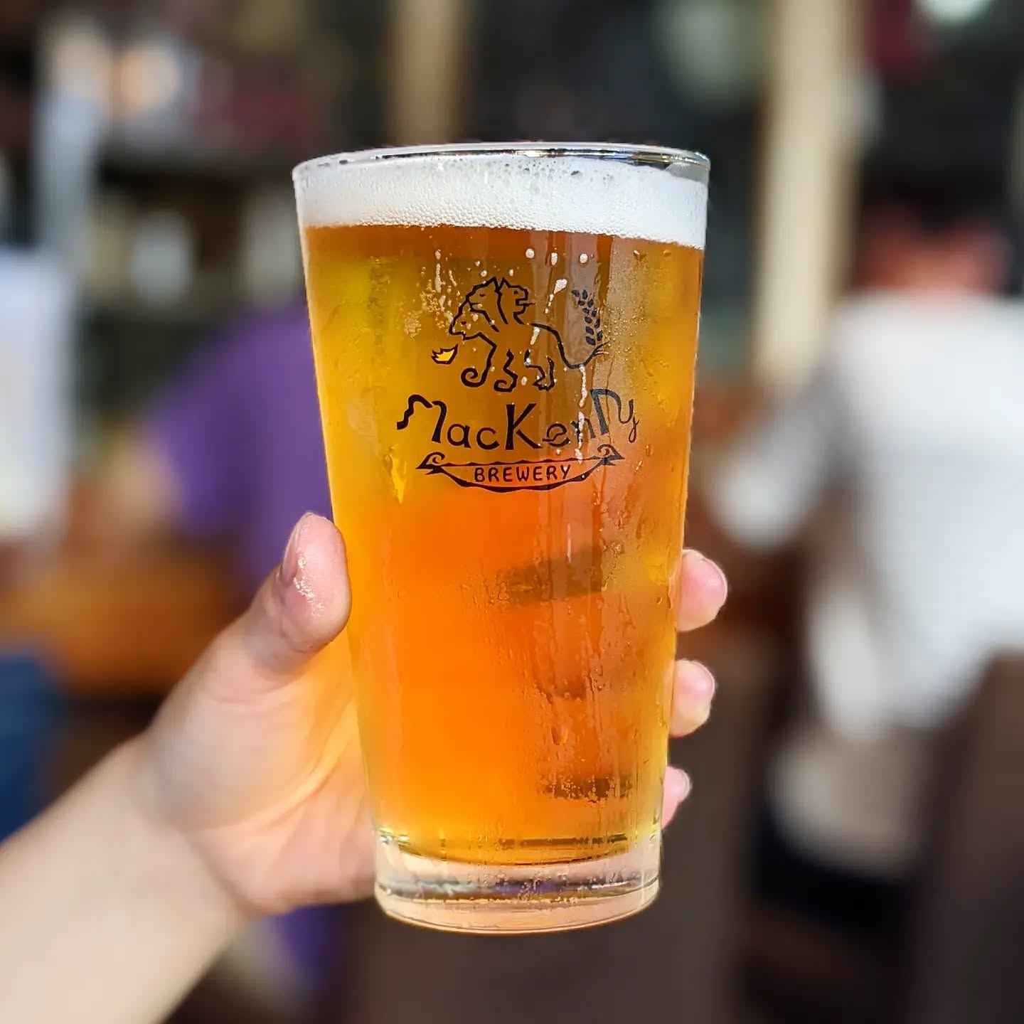 山本ホップが頂いたMacKenDy Breweryの「ケルシュ ver.3」