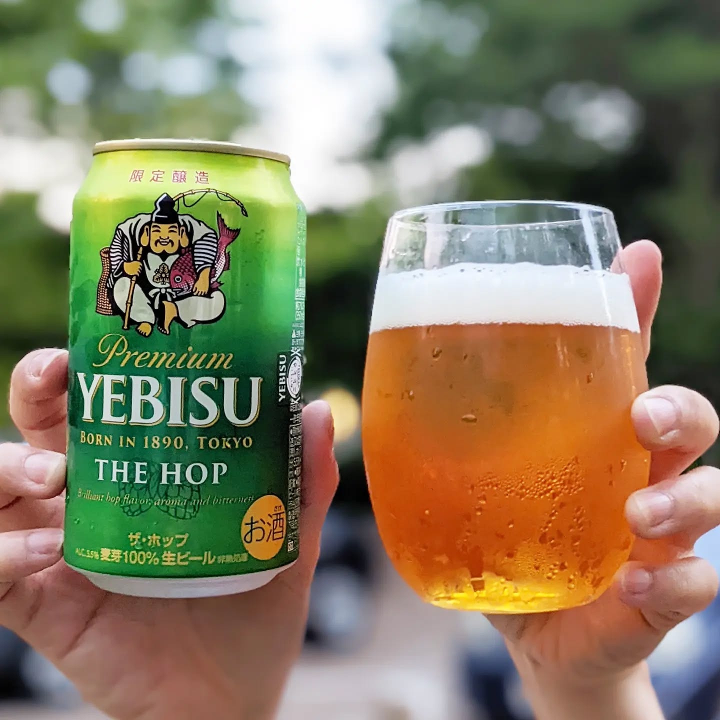 山本ホップが頂いたYEBISUの「ヱビス ザ・ホップ」