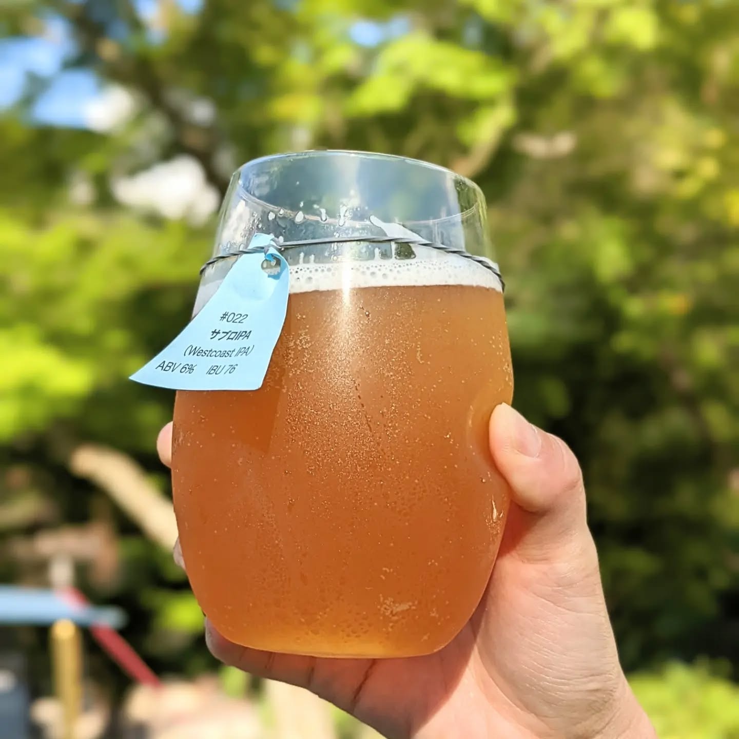 山本ホップが頂いたBRIGHT BLUE BREWINGの「サブロIPA」