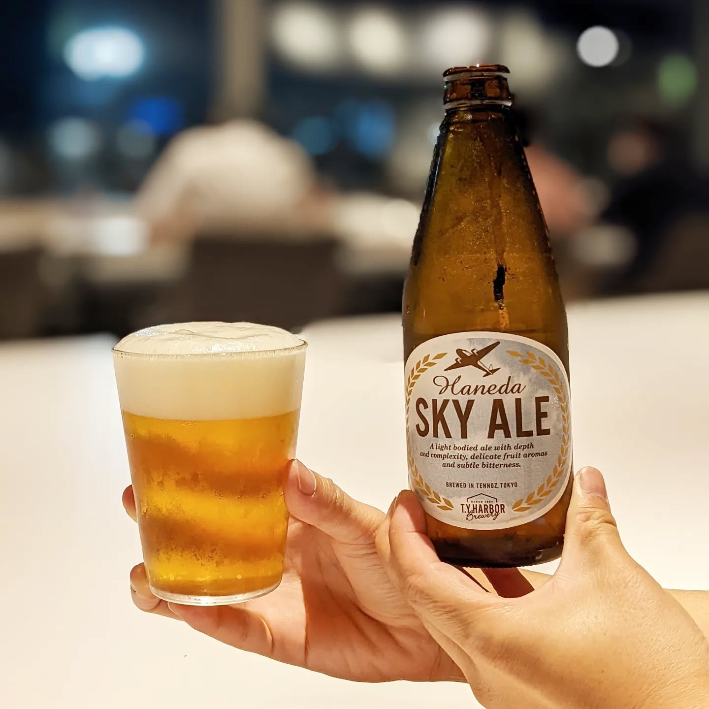 山本ホップが頂いたT.Y.HARBOR タイソンズアンドカンパニーの「Haneda SKY ALE」