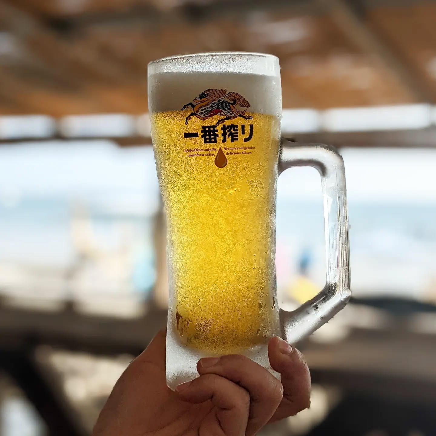山本ホップが頂いたキリンビールの「一番搾り」
