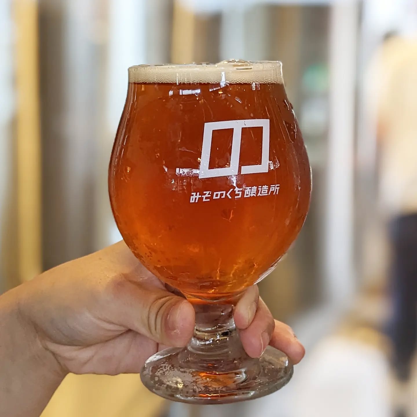 山本ホップが頂いたみぞのくち醸造所の「みぞのくちIPA」