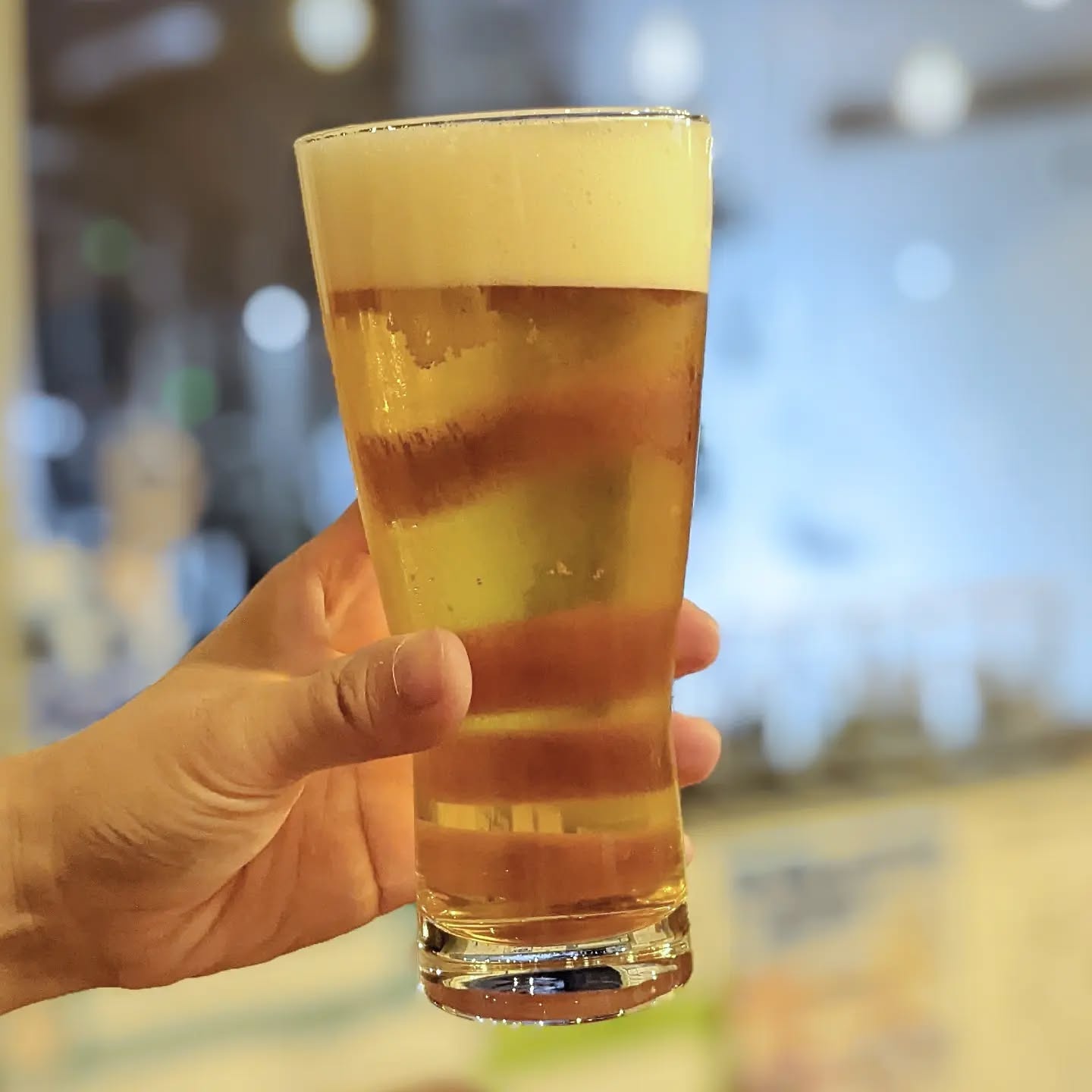 山本ホップが頂いた北アルプスブルワリーの「氷河ラガー」