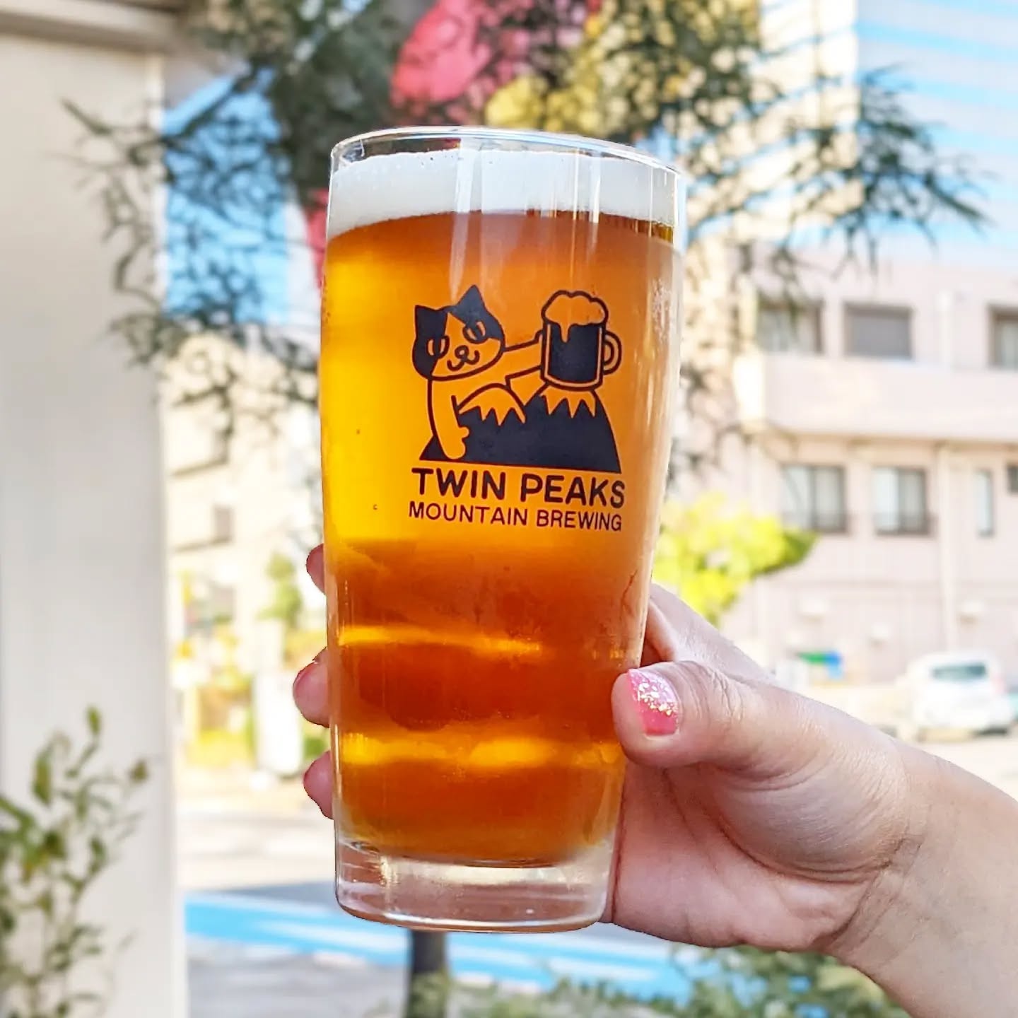 山本ホップが頂いたTwin Peaks Mountain Brewingの「オクトーバーフェスト」