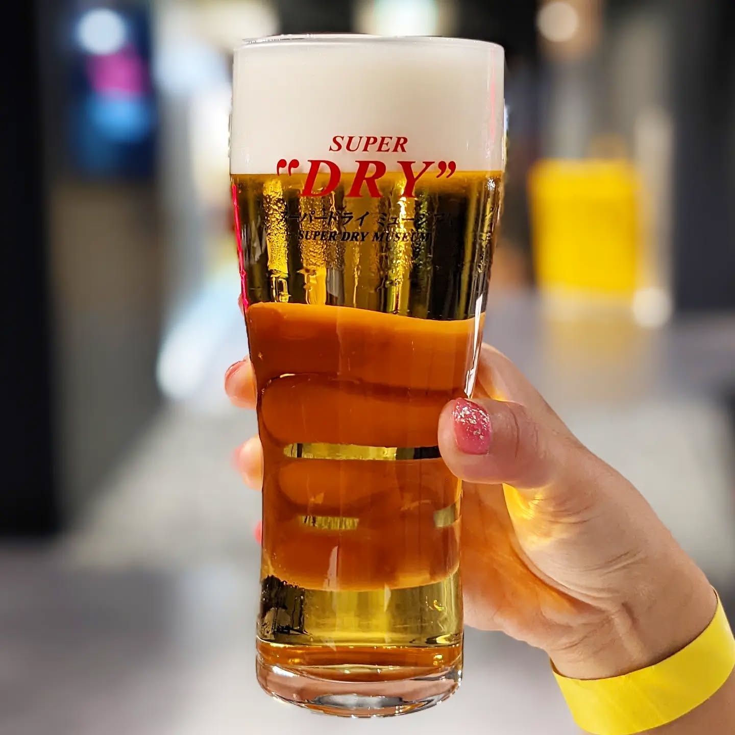 山本ホップが頂いたアサヒビールの「アサヒスーパードライ」