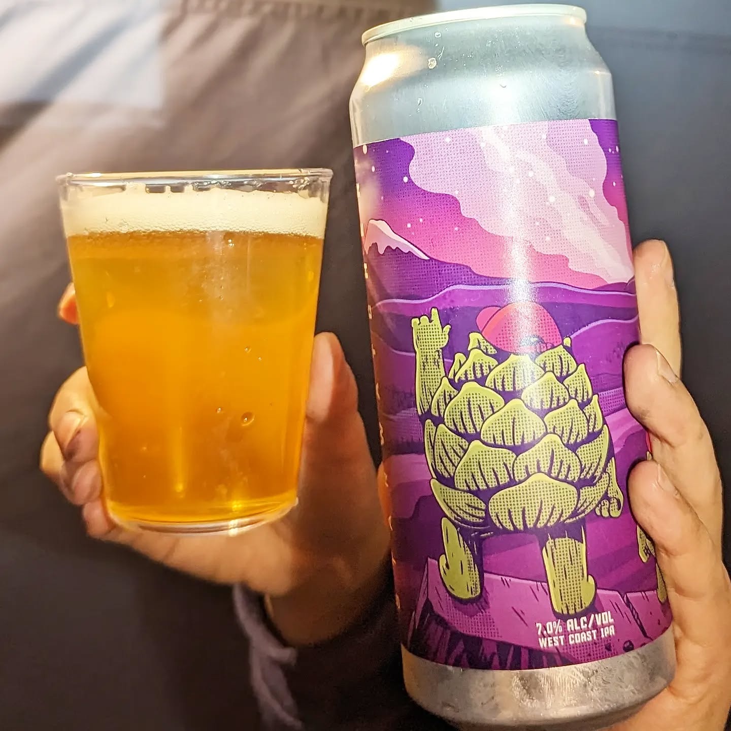 山本ホップが頂いたWEST COAST BREWINGの「Star Watcher」