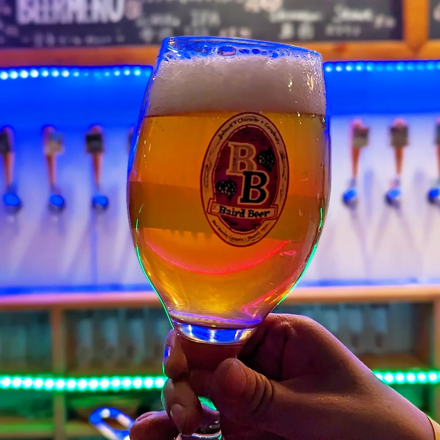 山本ホップが頂いたBaird Beerの「シングルテイクセッションエール」