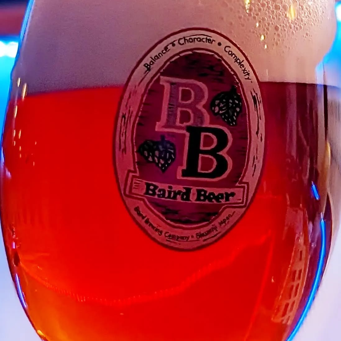 山本ホップが頂いたBaird Beerの「Red Machine Fall Classic Ale」