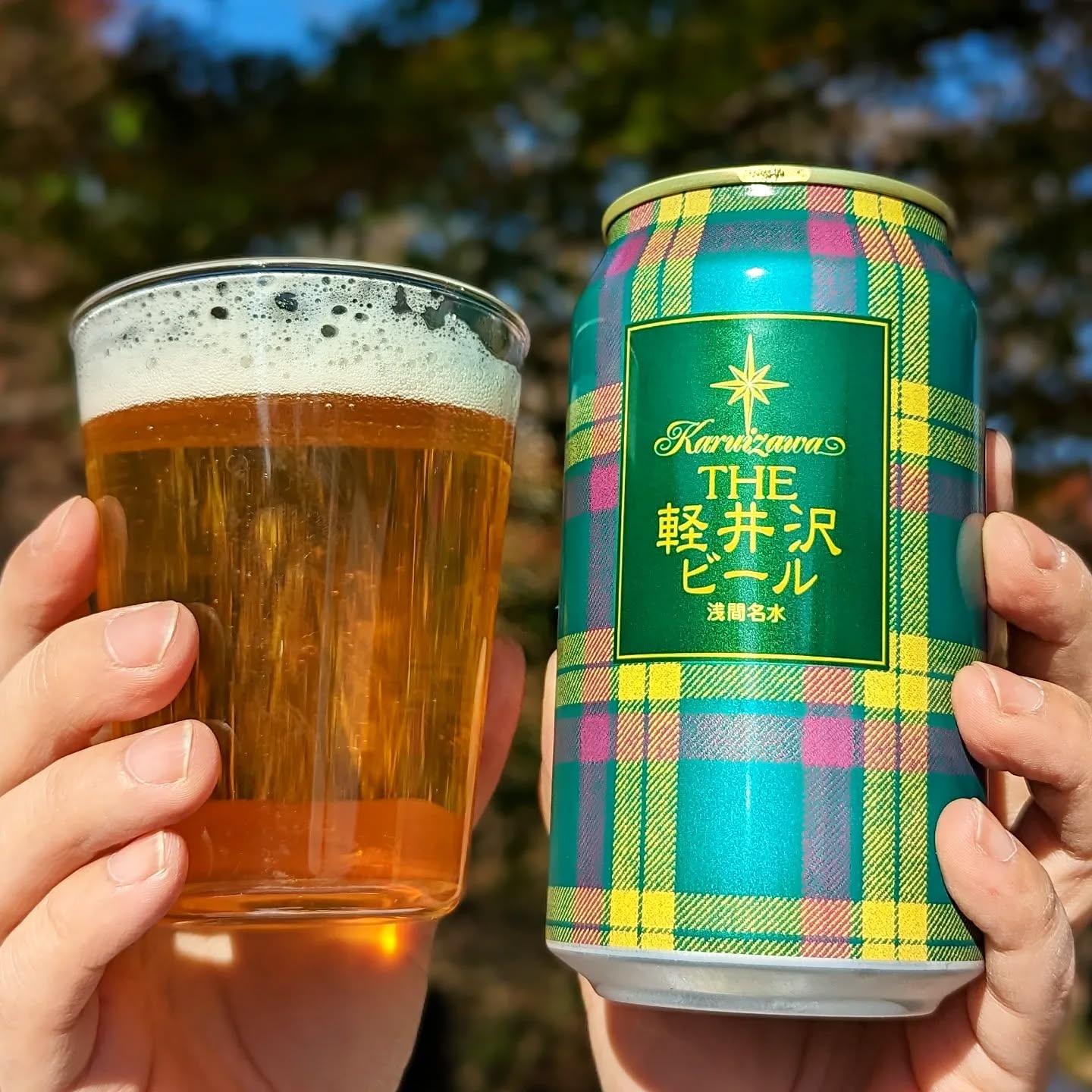山本ホップが頂いた軽井沢ブルワリーの「イセタンタータン THE軽井沢ビール　ゴールデンエール」