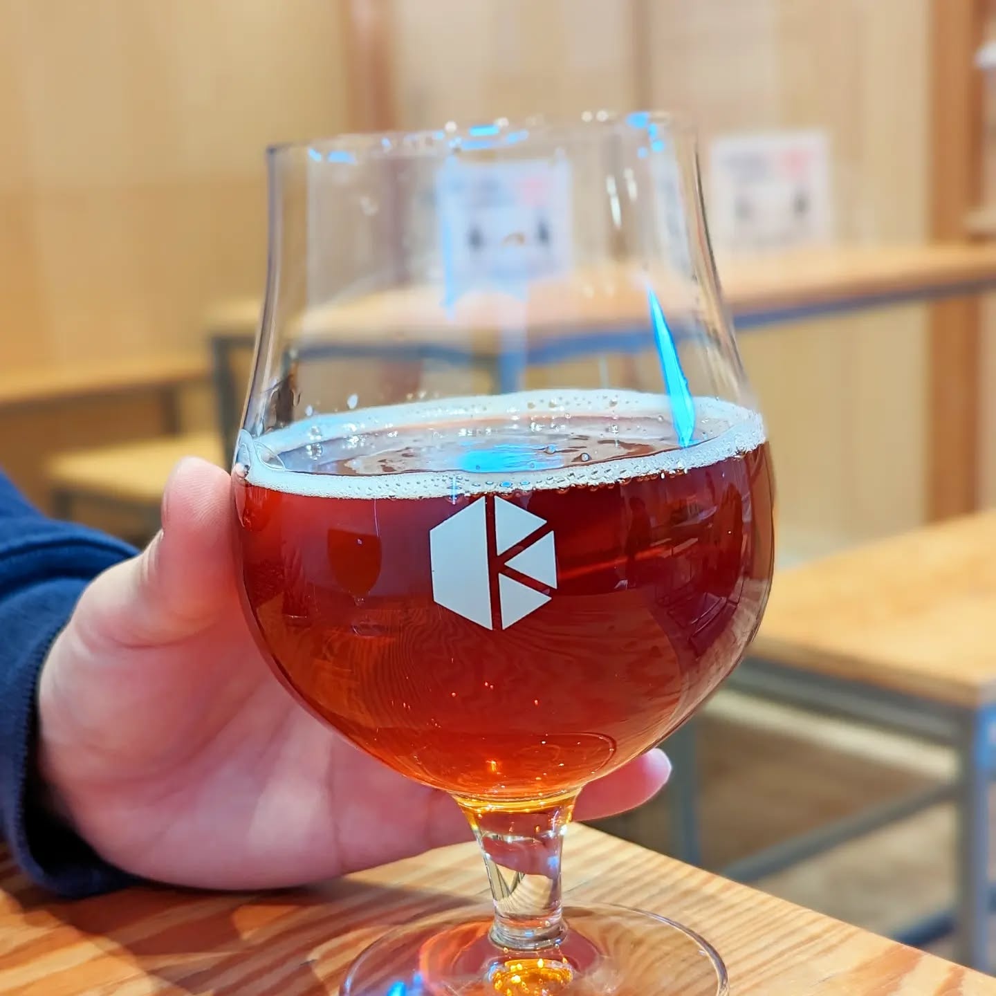 山本ホップが頂いた京都醸造 KYOTO BREWINGの「与謝野が実る ENGLISH MILD」