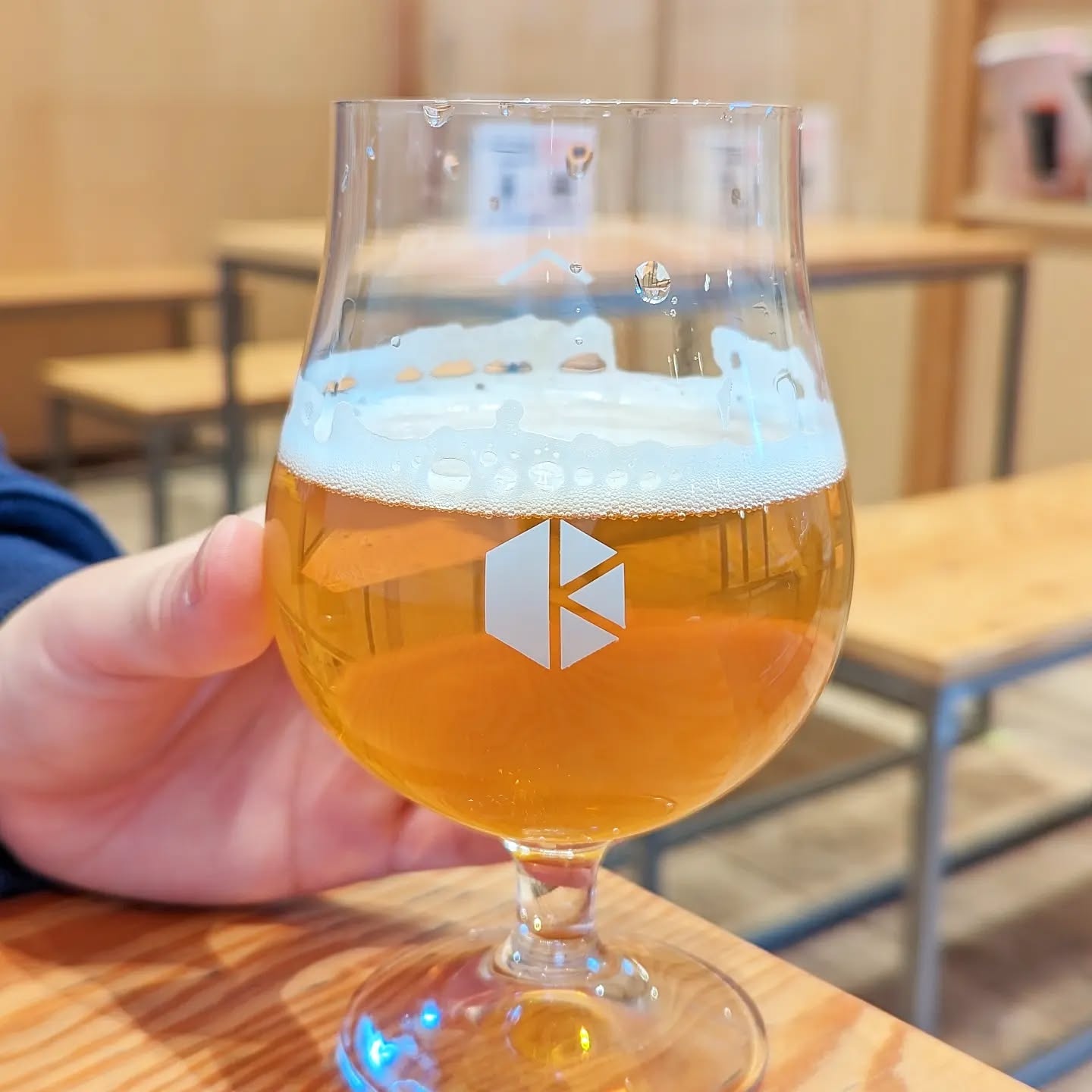 山本ホップが頂いた京都醸造 KYOTO BREWINGの「冬の気まぐれ WHITE IPA」