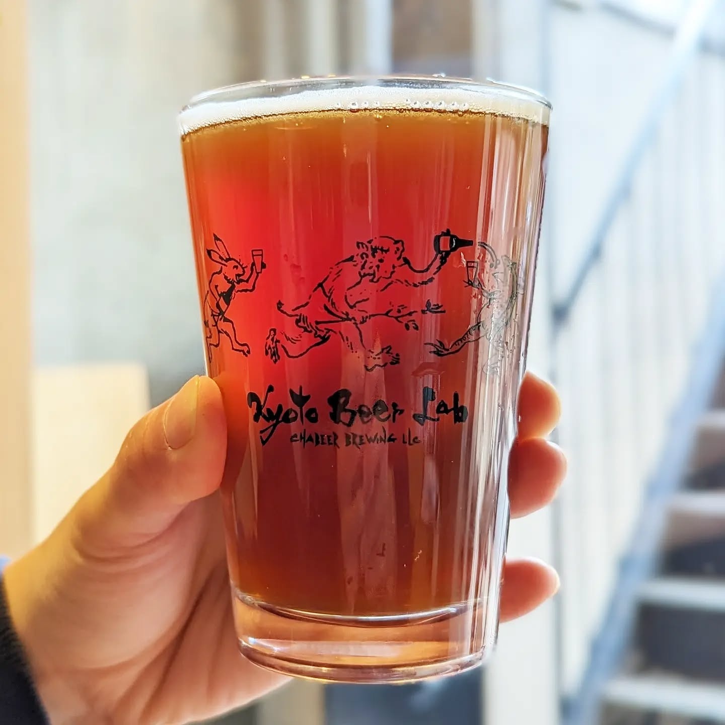 山本ホップが頂いたKyoto Beer Labの「四ツ目の山羊 The Four Eyed Goat」