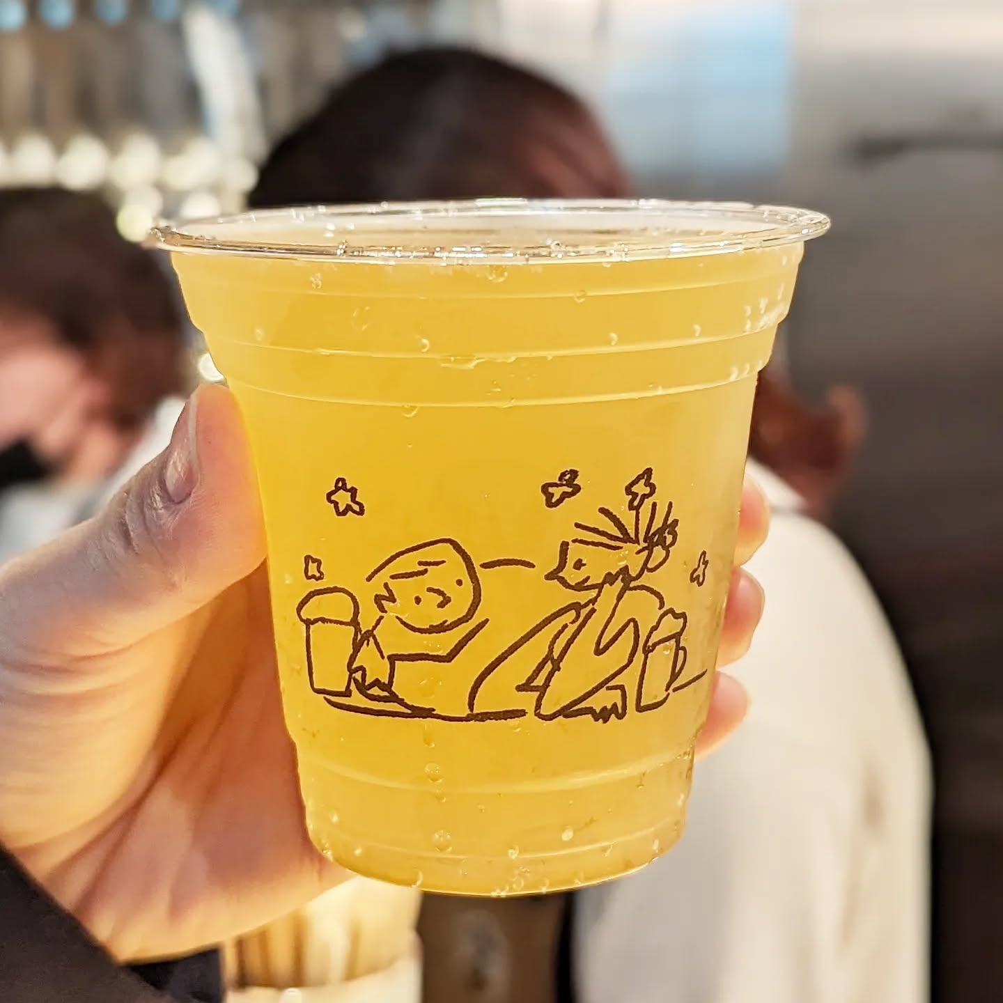 山本ホップが頂いたJouZo BEER BASEの「時が止まった世界 ver. 2022-2023 Winter」