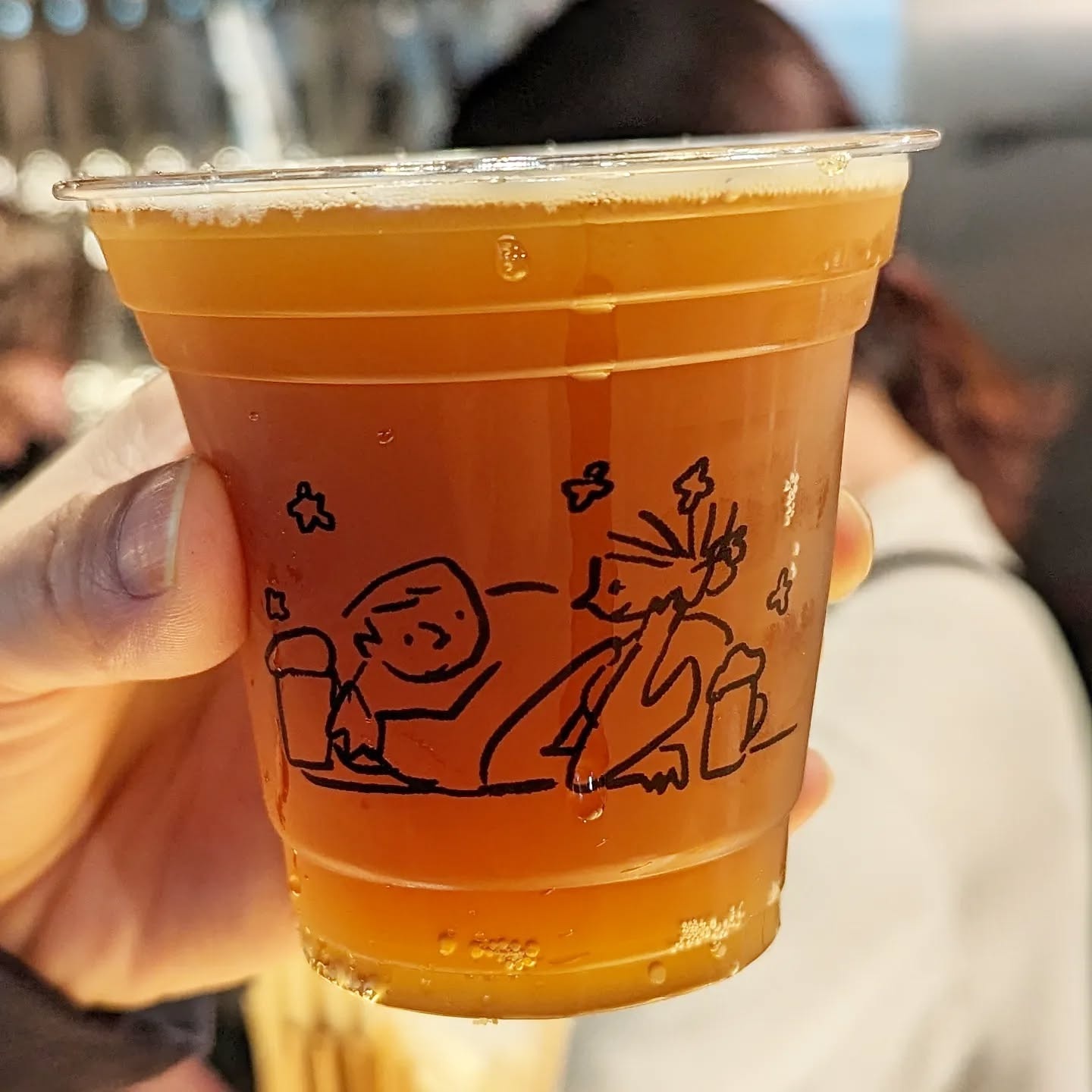 山本ホップが頂いたDerailleur Brew Worksの「西成ライオット」