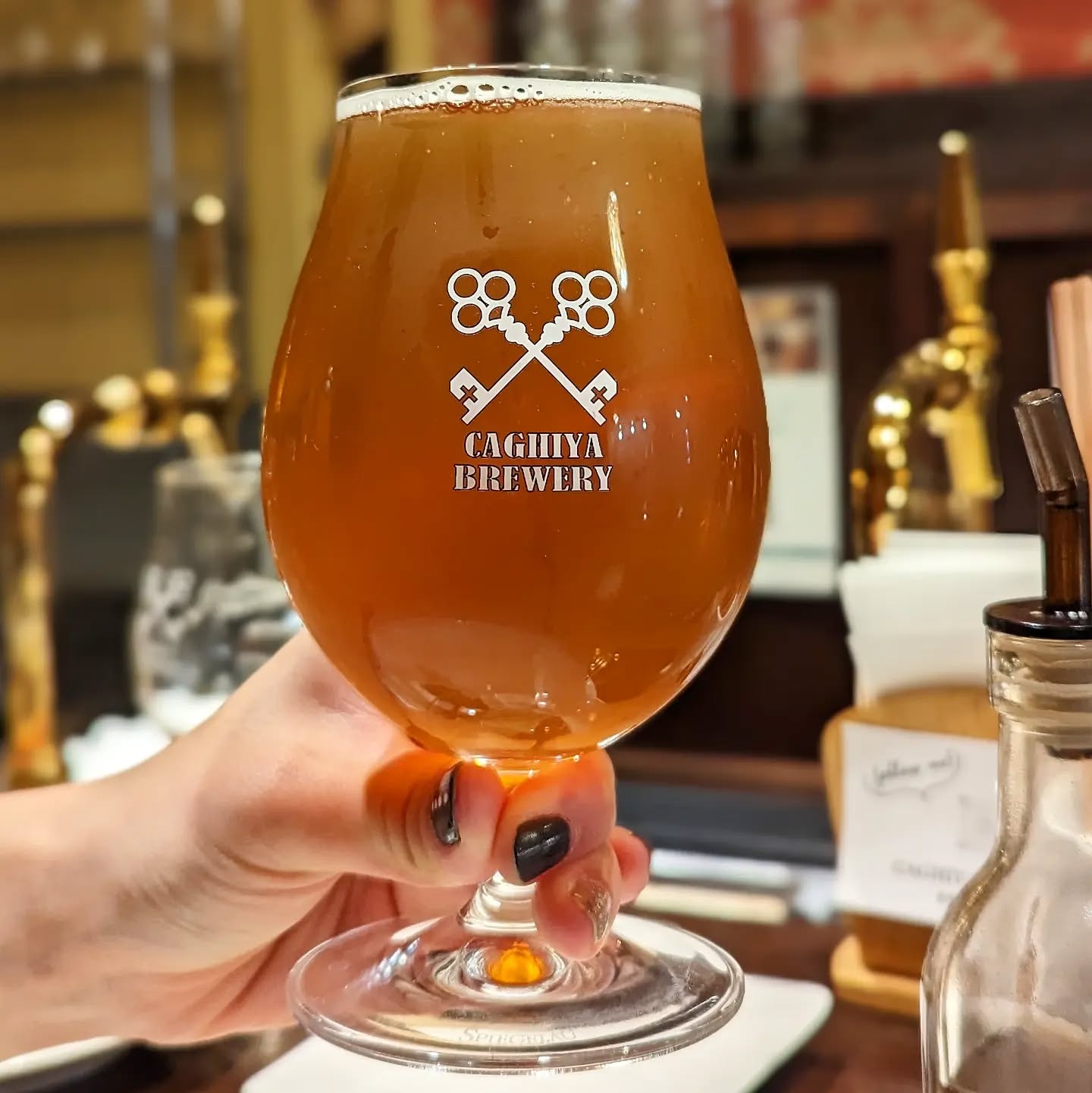 山本ホップが頂いたCAGHIYA BREWERYの「Ginger & Honey」