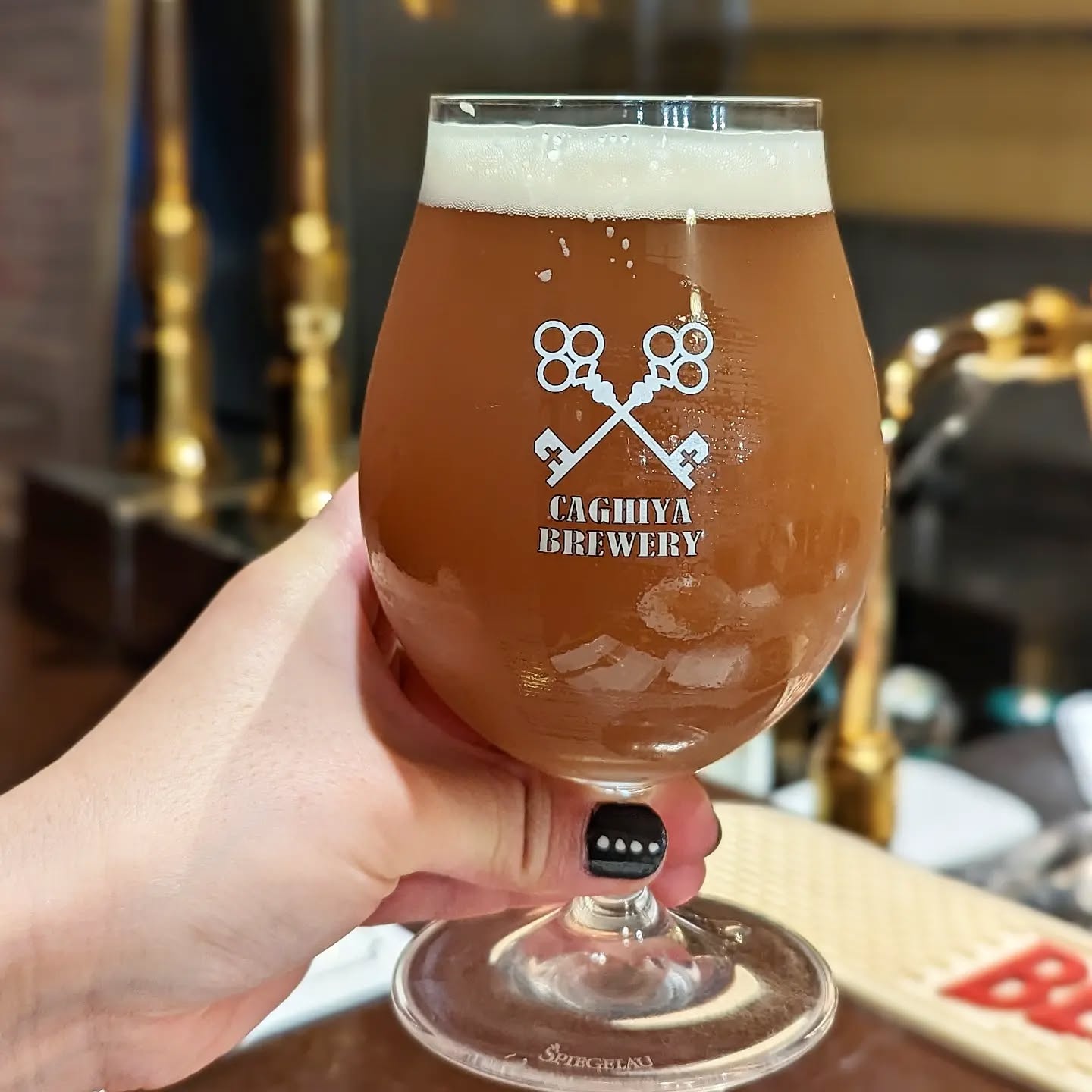 山本ホップが頂いたCAGHIYA BREWERYの「Immigrant IPA」