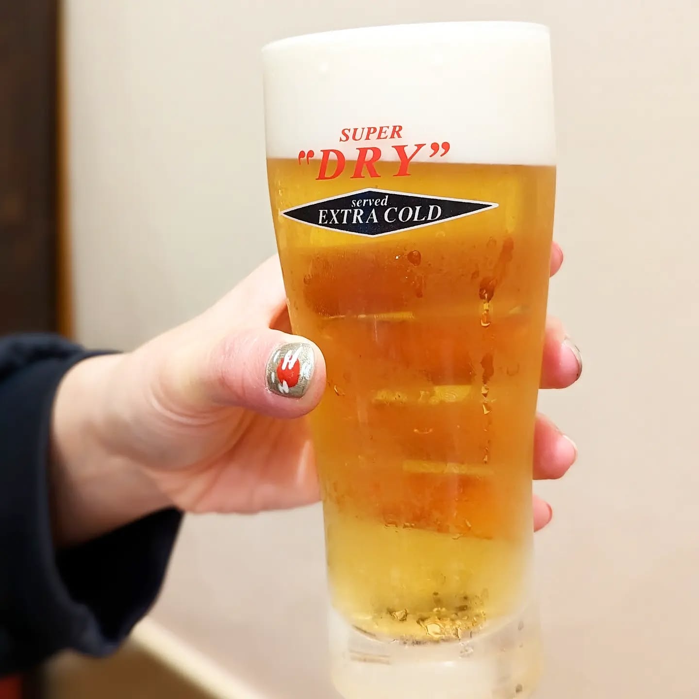 山本ホップが頂いたアサヒビールの「スーパードライ EXTRA COLD」