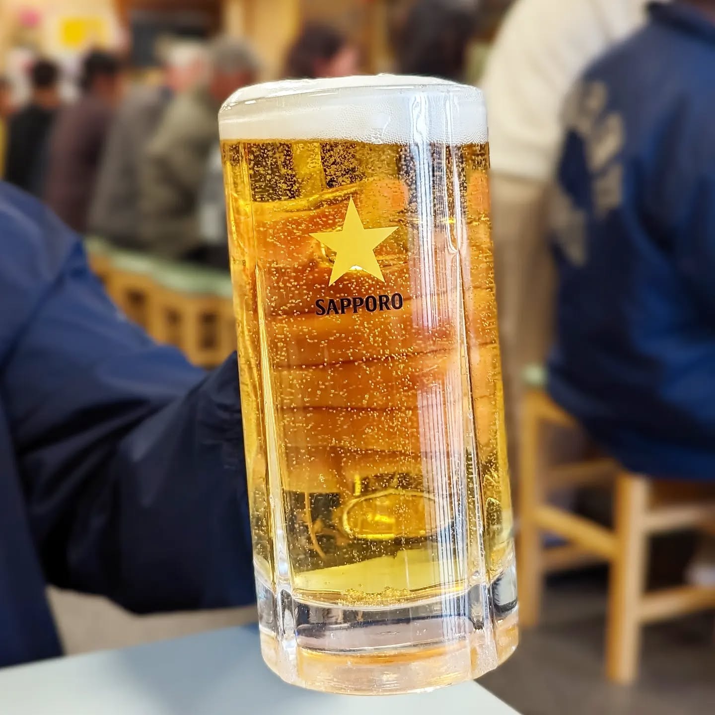 山本ホップが頂いた一月家の「一月家 生ビール」