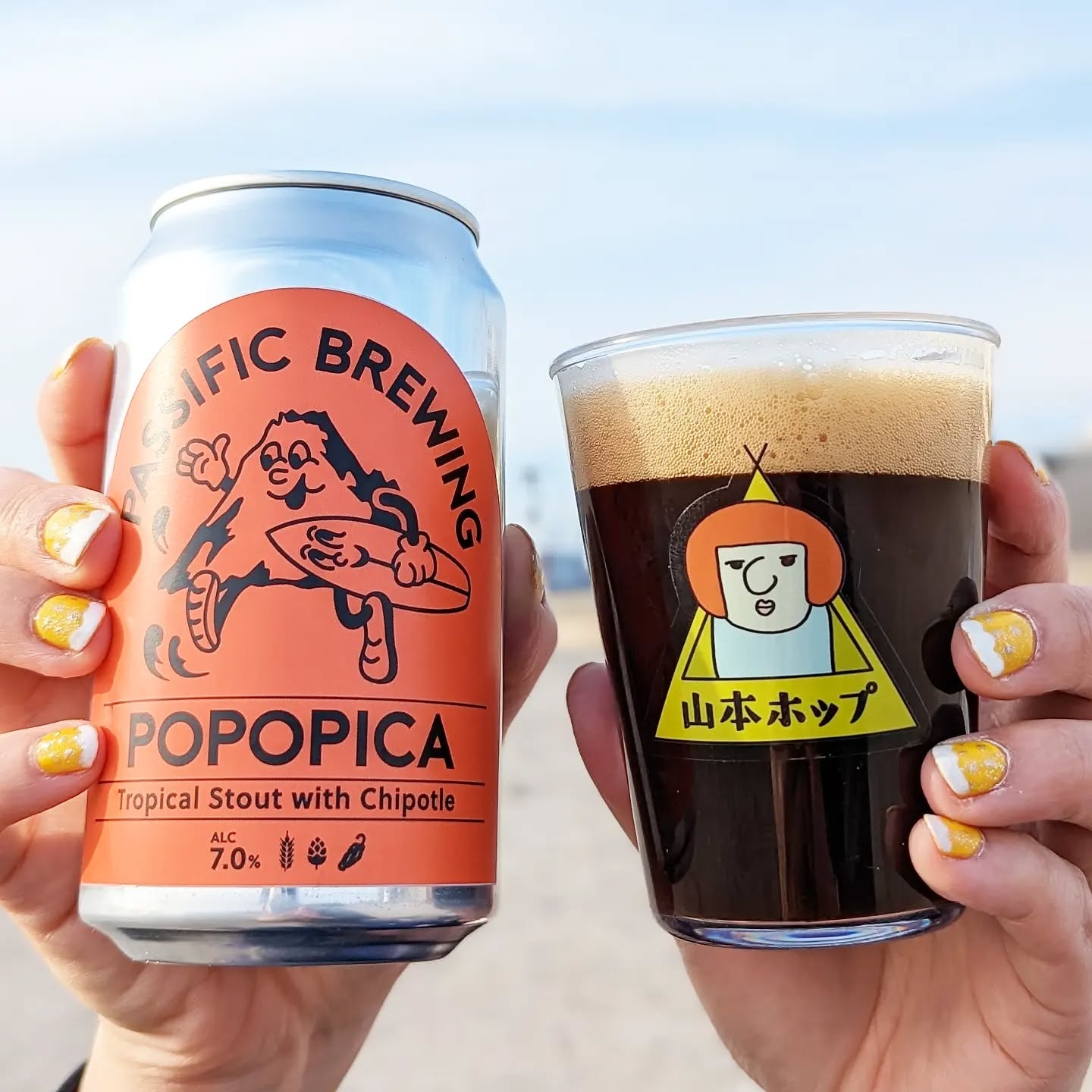 山本ホップが頂いたPassific Brewingの「POPOPICA」