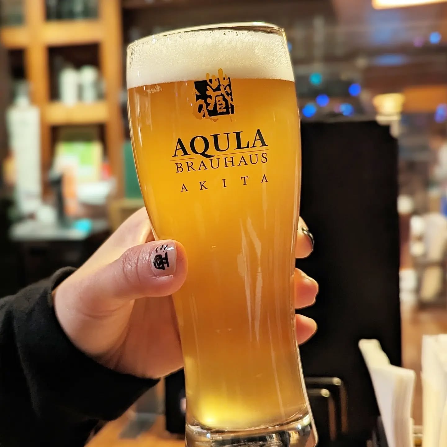 山本ホップが頂いた秋田あくらビールの「あきたこまちIPL」