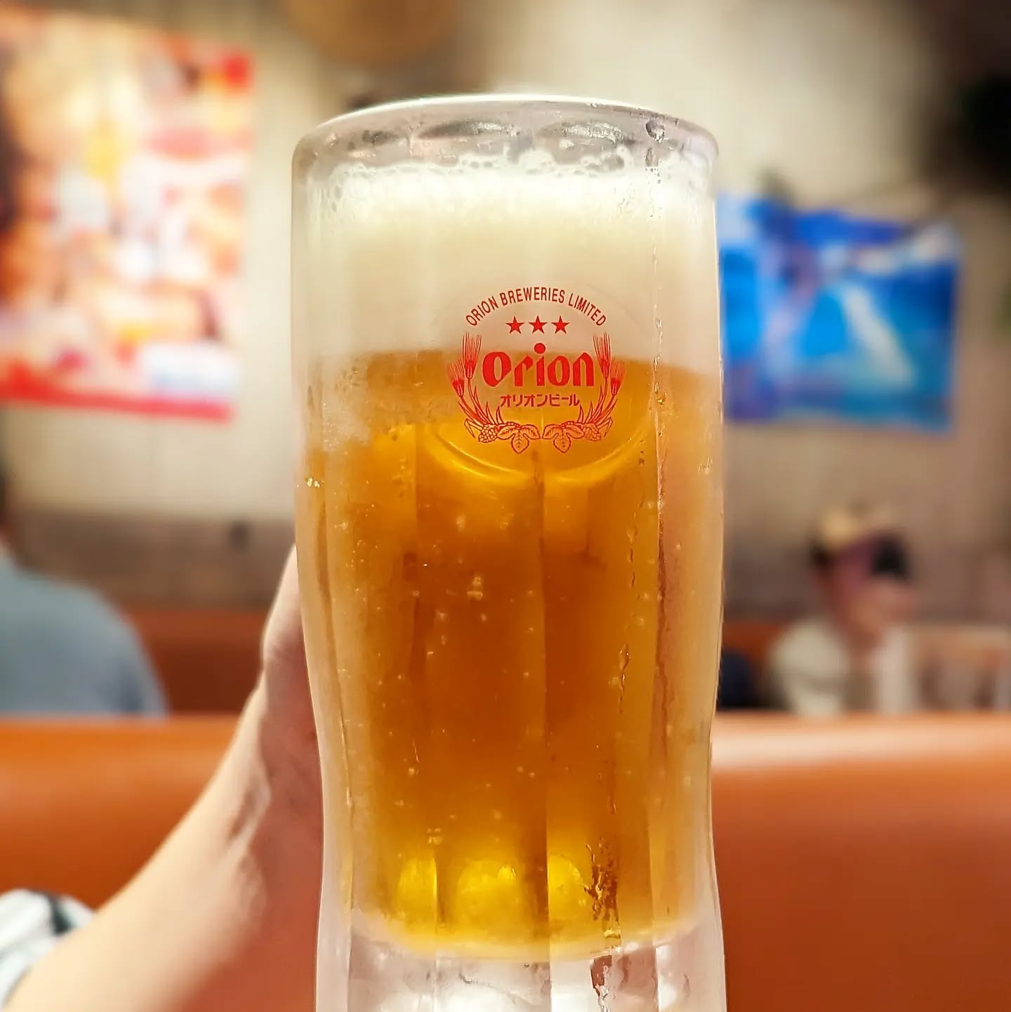 山本ホップが頂いたオリオンビールの「オリオンビール樽生」