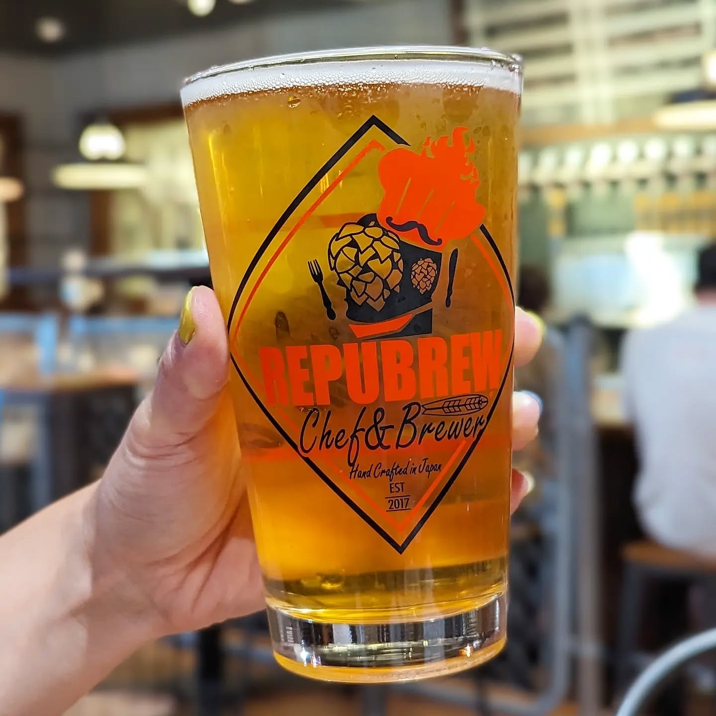山本ホップが頂いたREPUBREWの「本生 Hoppy Lager」