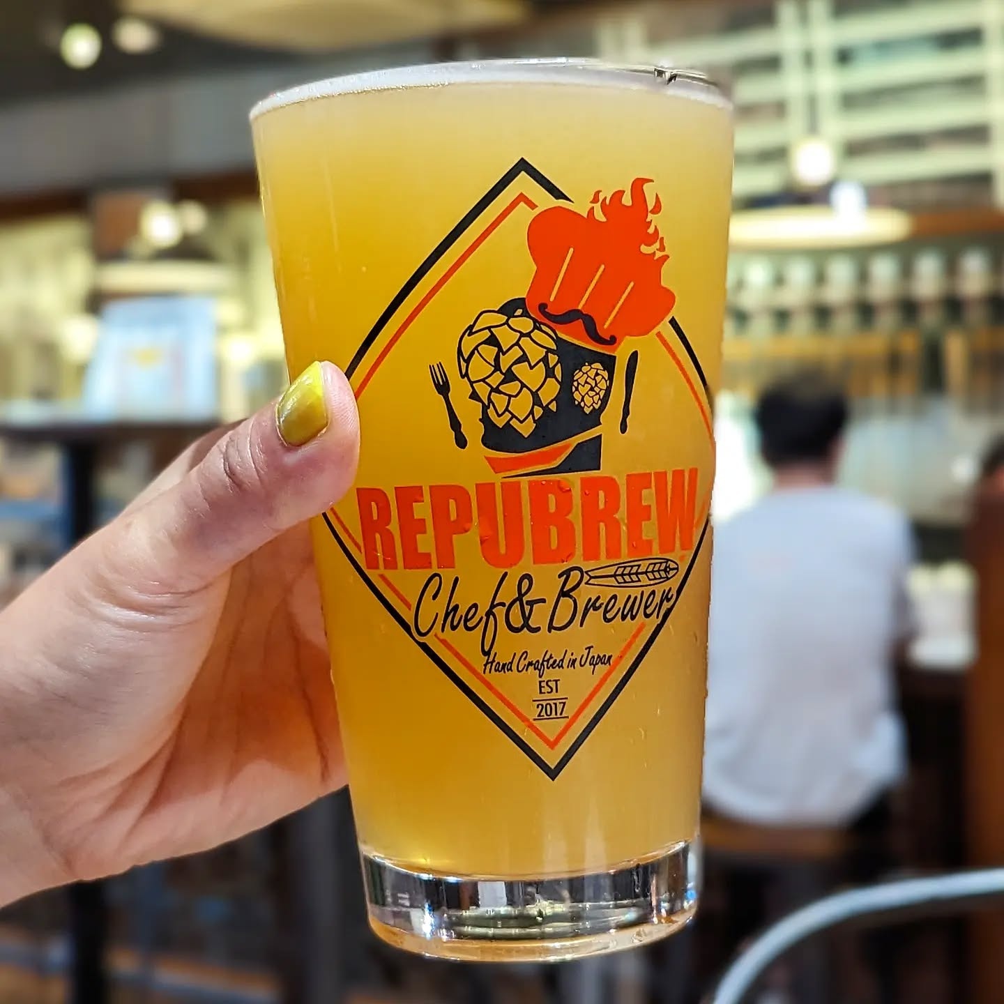 山本ホップが頂いたREPUBREWの「cheersJuice Hazy IPA」