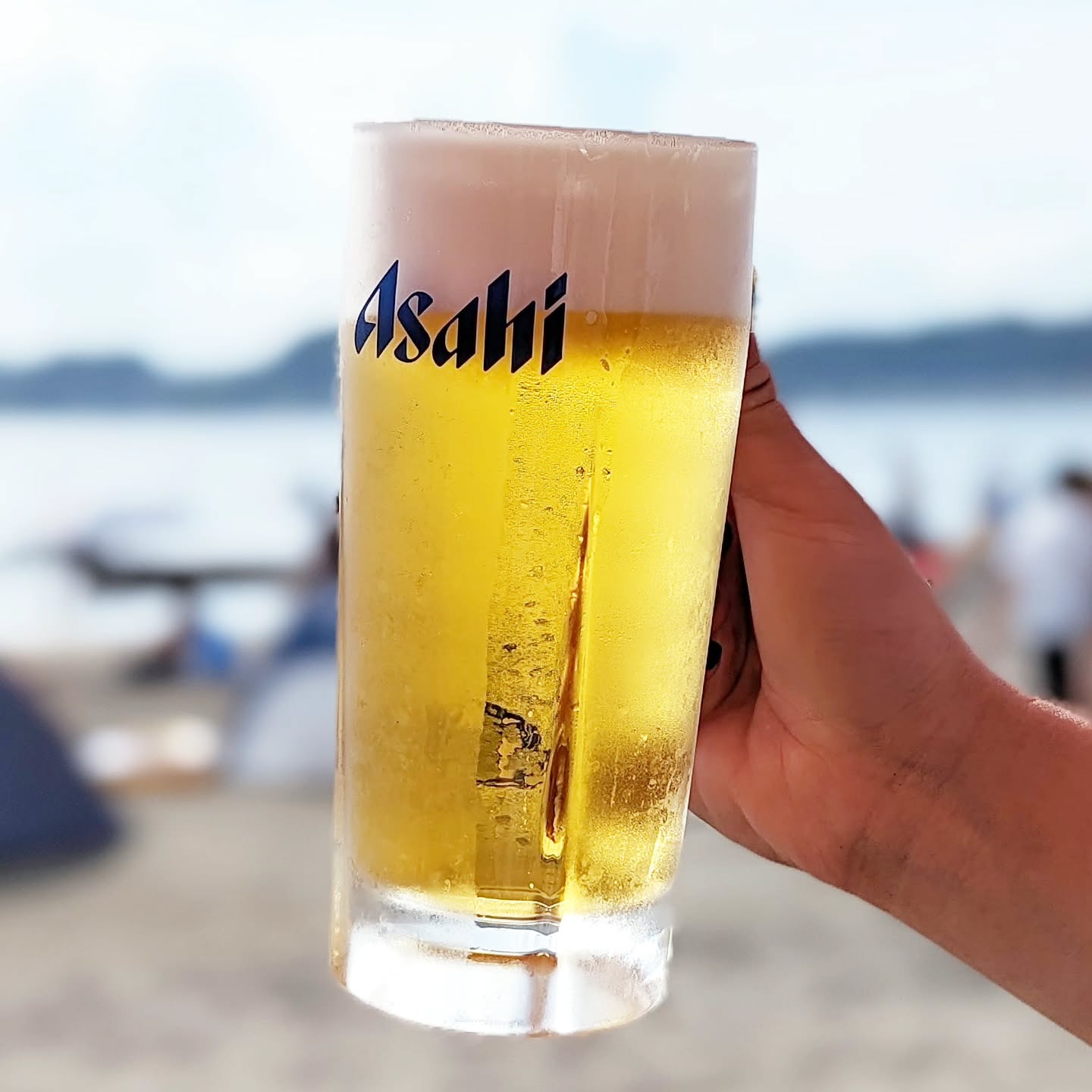 山本ホップが頂いたアサヒビールの「アサヒ スーパードライ」