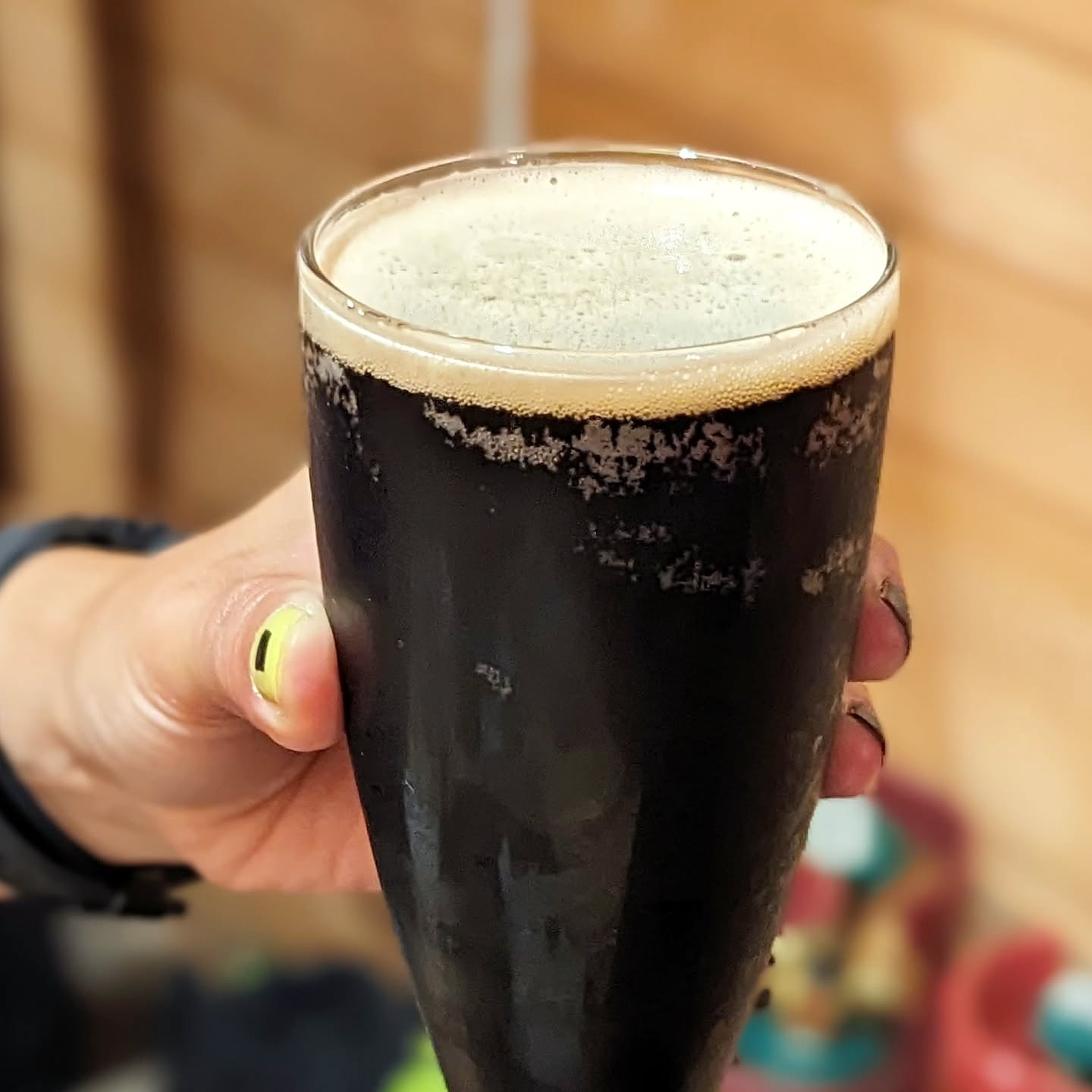 山本ホップが頂いたNAMACHAん Brewingの「なまちゃんのシュバルツ」