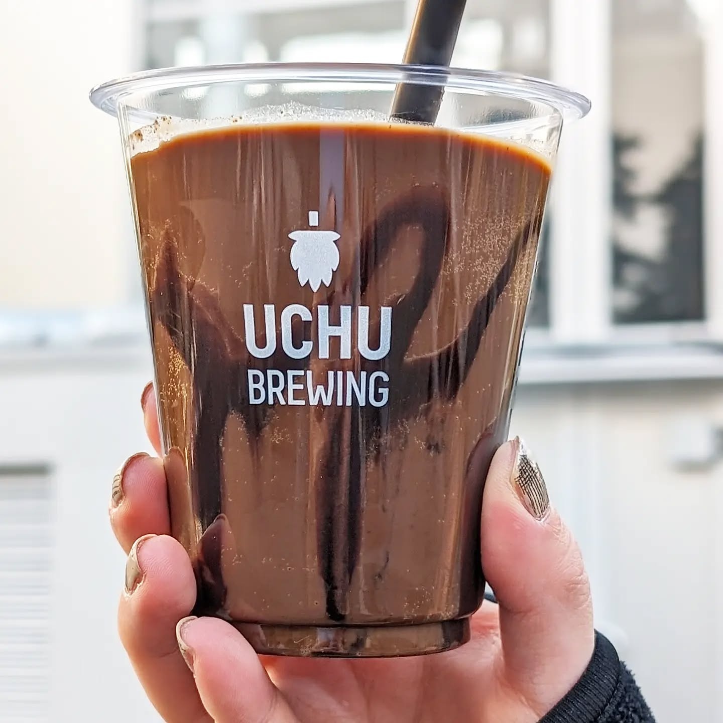 山本ホップが頂いたうちゅうブルーイングの「MAJIN SHAKE PEANUT BUTTER」