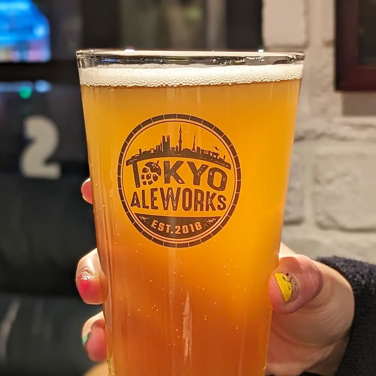 山本ホップが頂いたTokyo Aleworksの「ライヒトビア・ケルシュ」