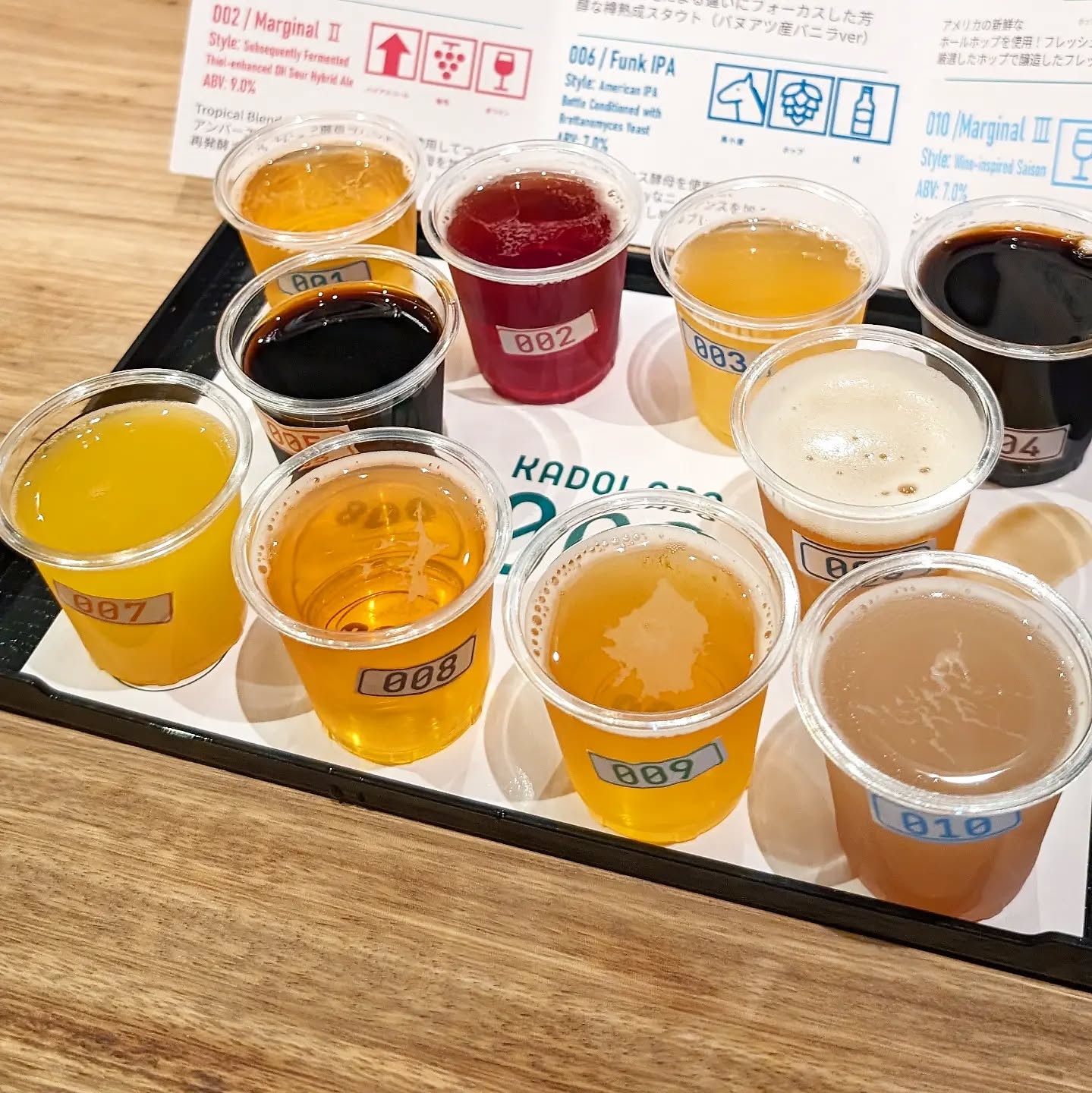 山本ホップが頂いた伊勢角屋麦酒の「KADOLABO 全十種類！」