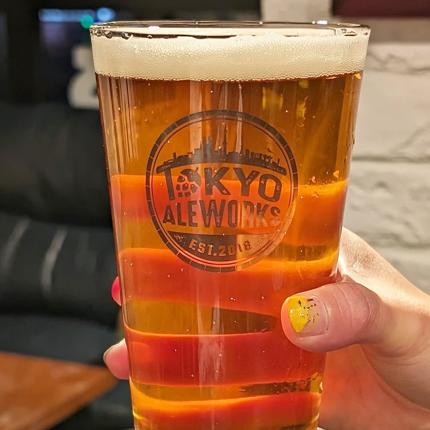山本ホップが頂いたTokyo Aleworksの「センター街IPA」